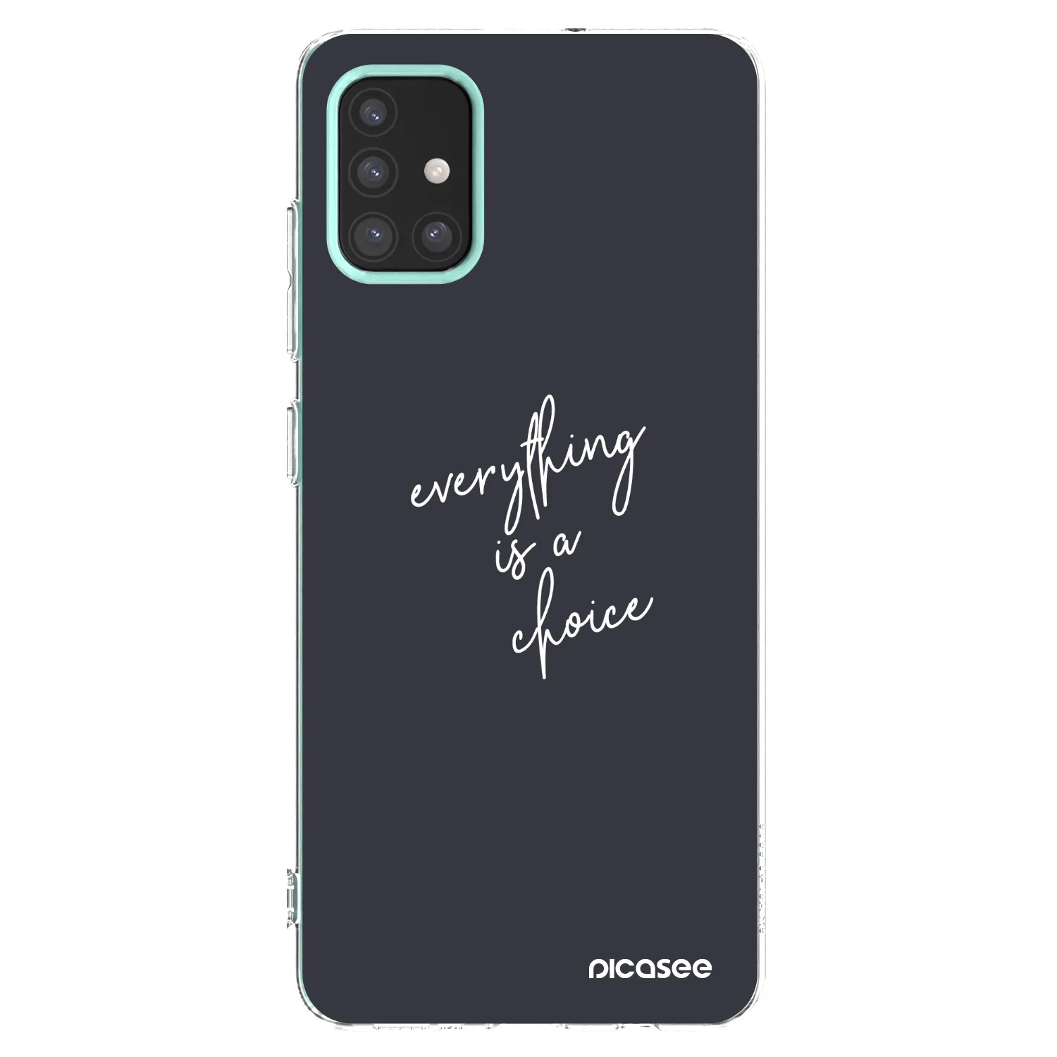 Picasee husă transparentă din silicon pentru Samsung Galaxy M31s - Everything is a choice