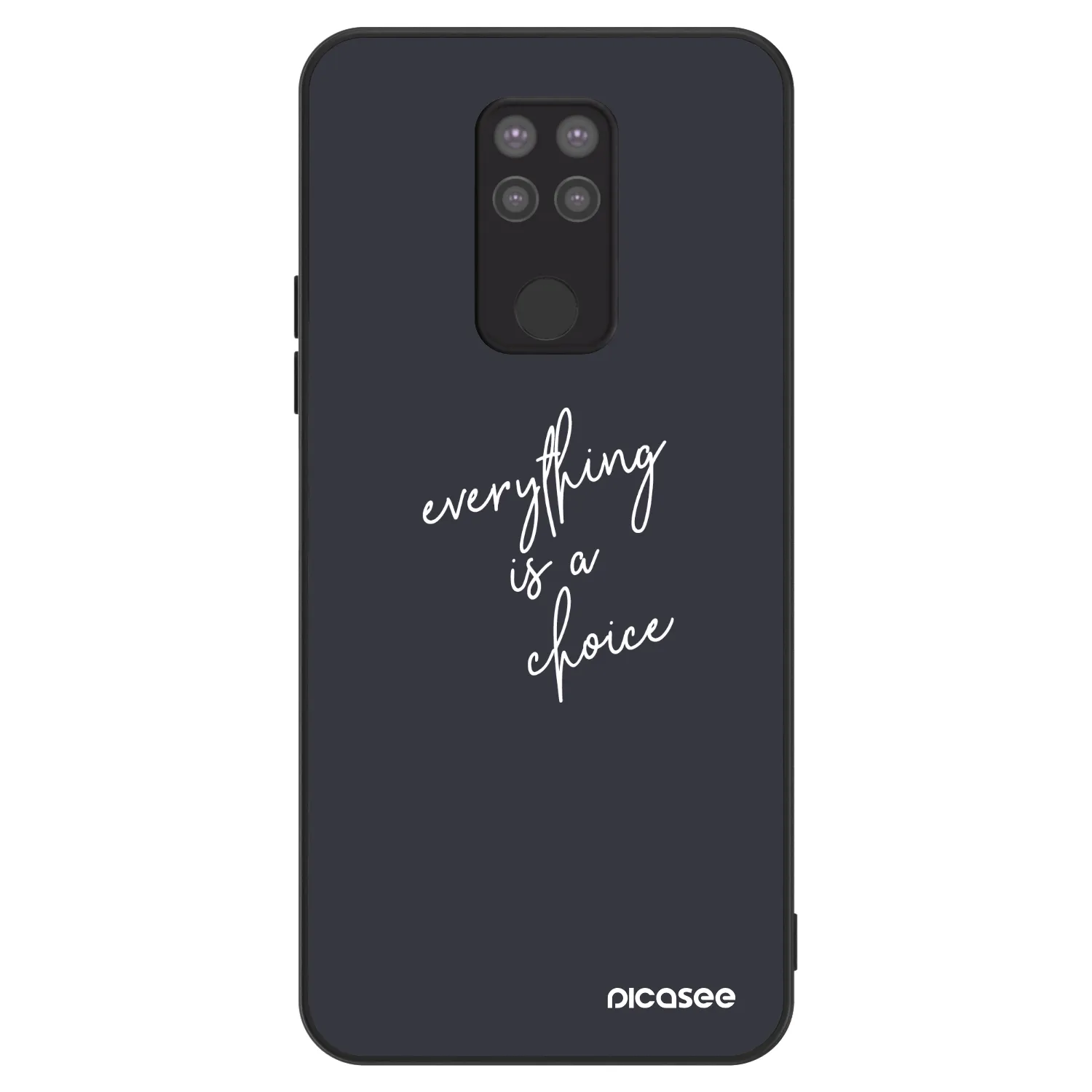 Picasee ULTIMATE CASE pentru Xiaomi Redmi Note 9 - Everything is a choice