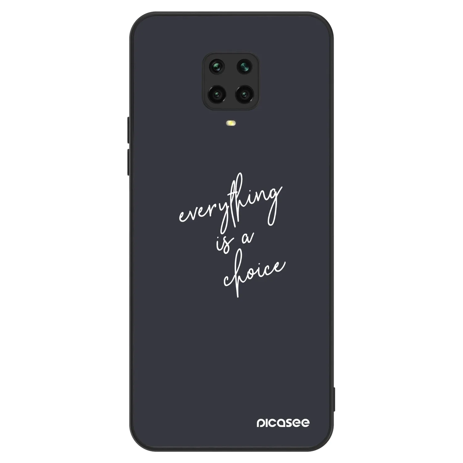 Picasee ULTIMATE CASE pentru Xiaomi Redmi Note 9 Pro - Everything is a choice