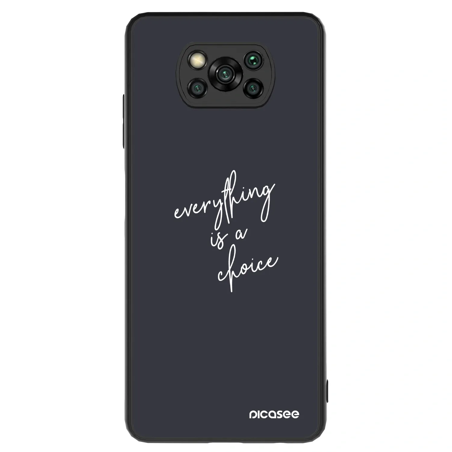 Picasee ULTIMATE CASE pentru Xiaomi Poco X3 - Everything is a choice
