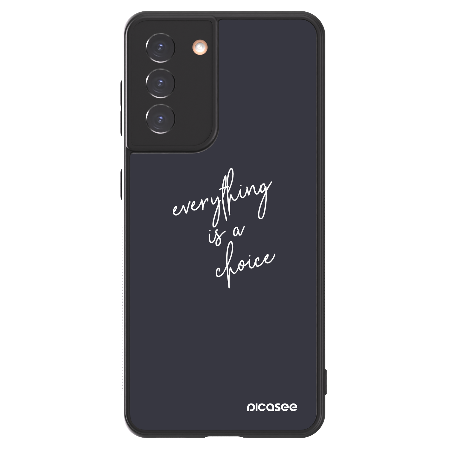 Picasee ULTIMATE CASE pentru Samsung Galaxy S21 5G G991B - Everything is a choice