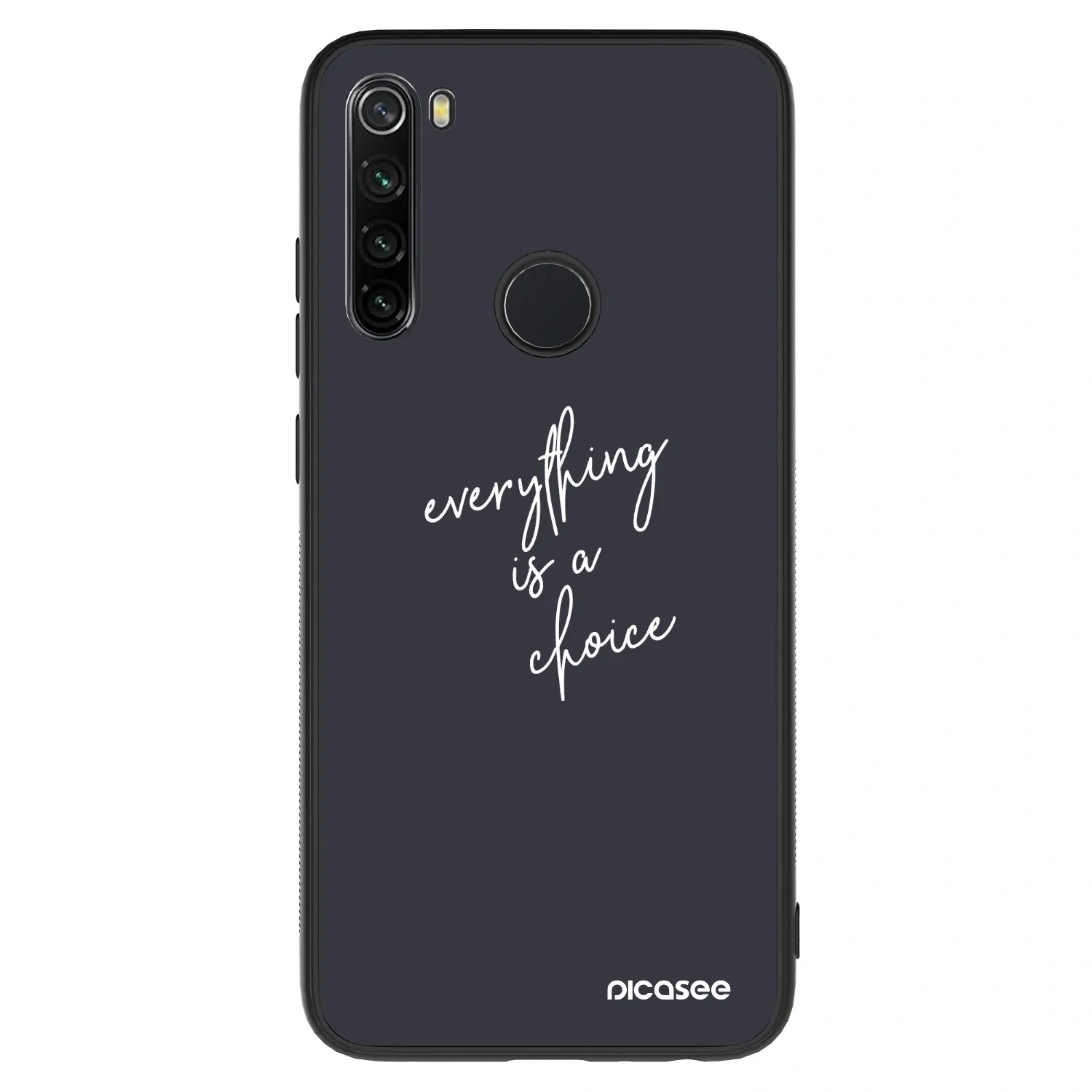 Picasee ULTIMATE CASE pentru Xiaomi Redmi Note 8 - Everything is a choice