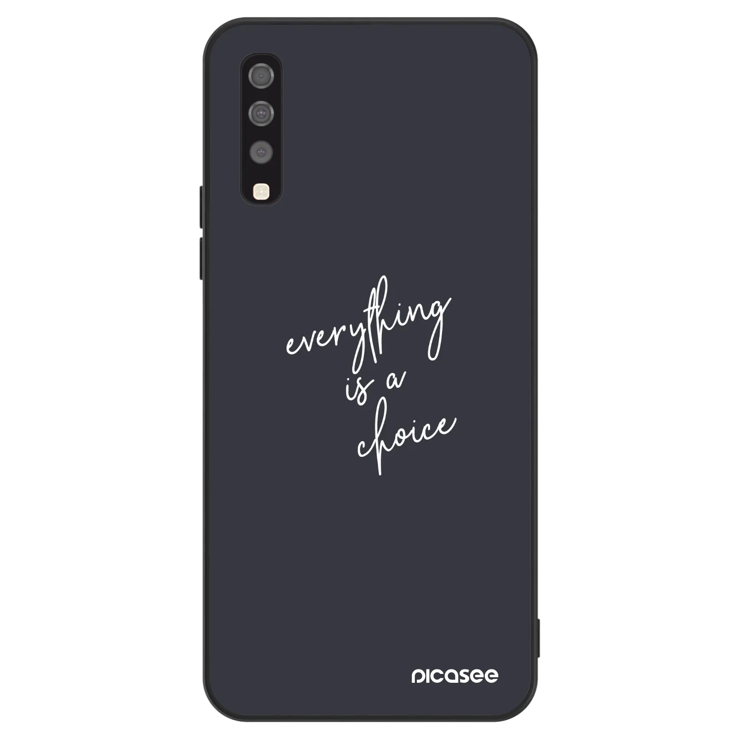 Picasee ULTIMATE CASE pentru Samsung Galaxy A70 A705F - Everything is a choice
