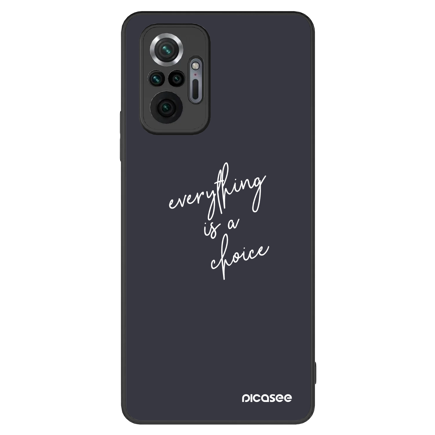 Picasee ULTIMATE CASE pentru Xiaomi Redmi Note 10 Pro - Everything is a choice