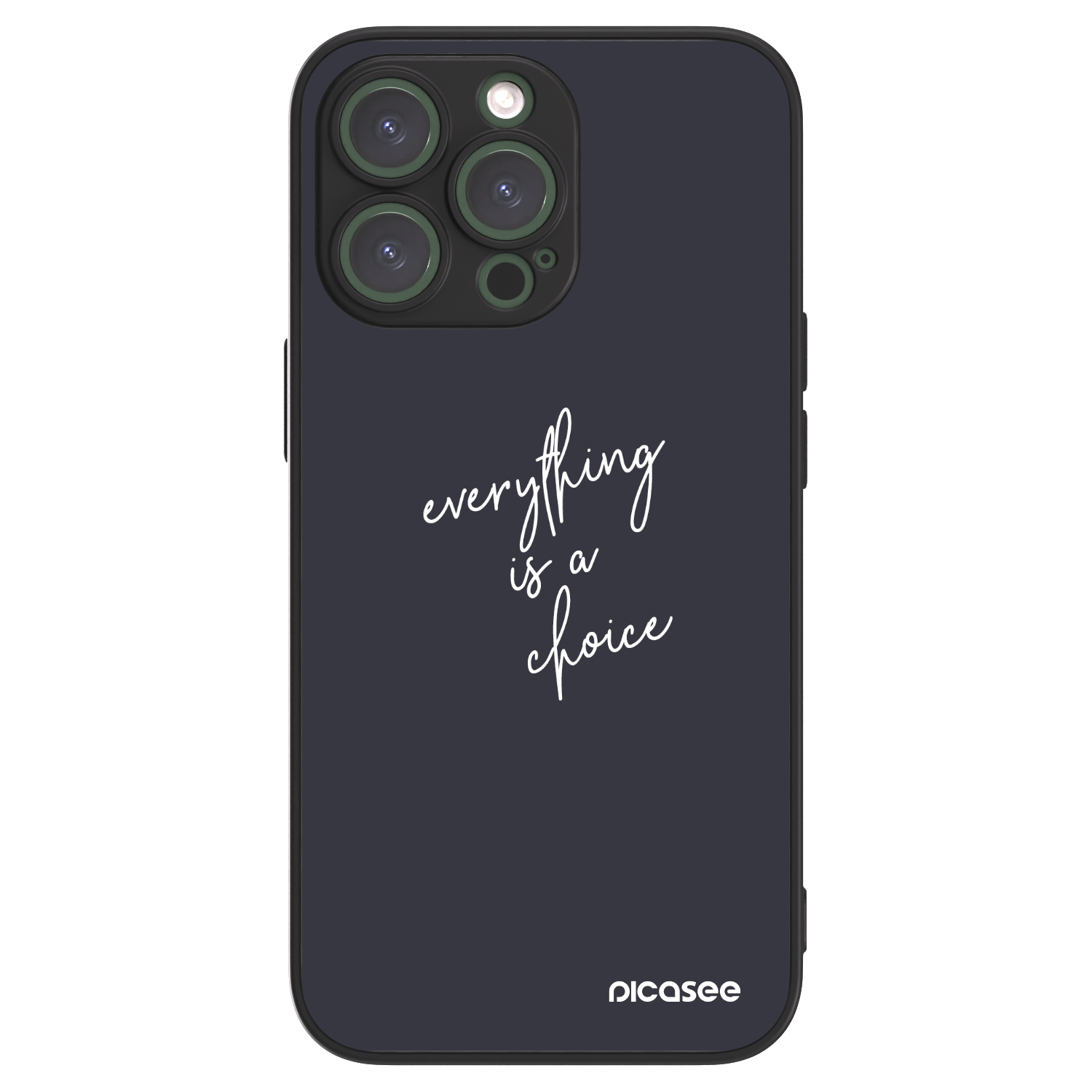 Picasee ULTIMATE CASE pentru Apple iPhone 13 Pro - Everything is a choice