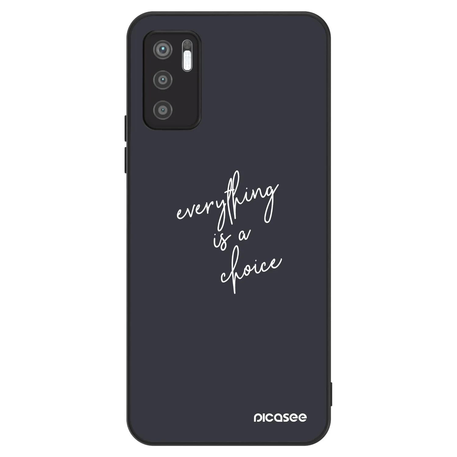 Picasee ULTIMATE CASE pentru Xiaomi Redmi Note 10 5G - Everything is a choice