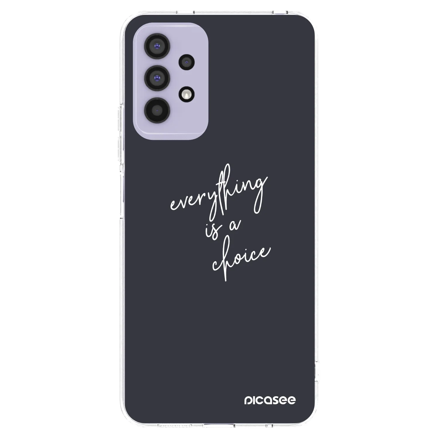 Picasee husă transparentă din silicon pentru Samsung Galaxy A32 4G SM-A325F - Everything is a choice