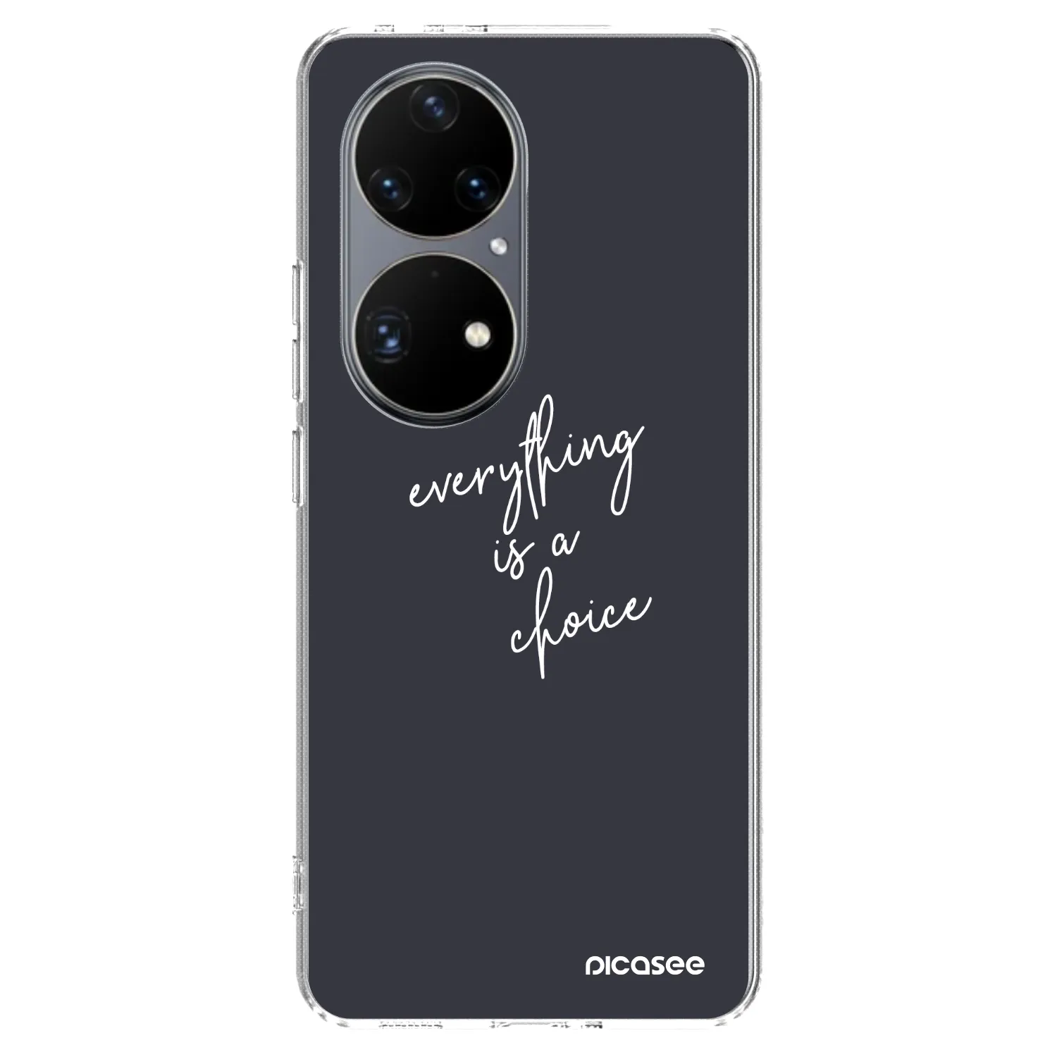 Picasee husă transparentă din silicon pentru Huawei P50 - Everything is a choice