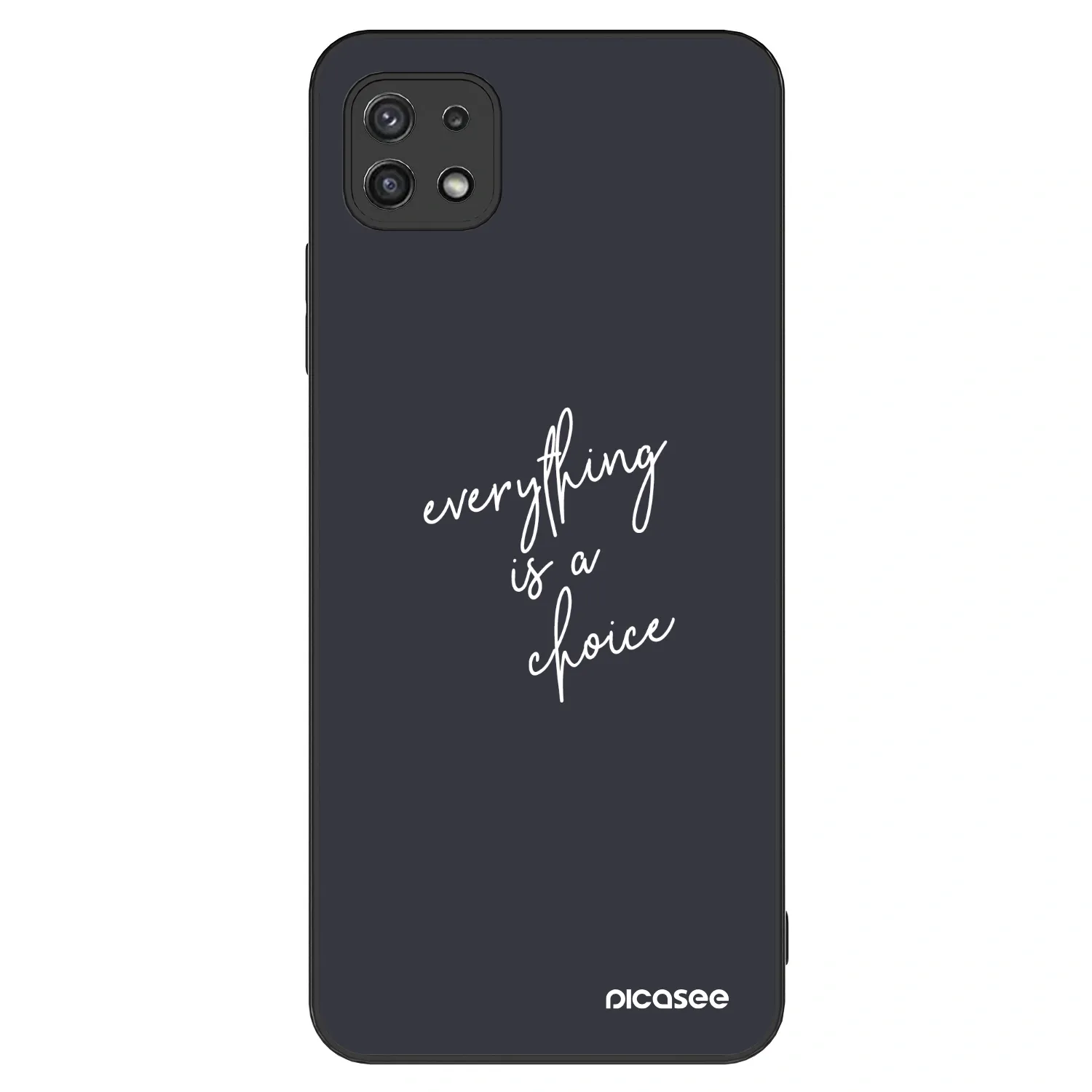 Picasee ULTIMATE CASE pentru Samsung Galaxy A22 A226B 5G - Everything is a choice