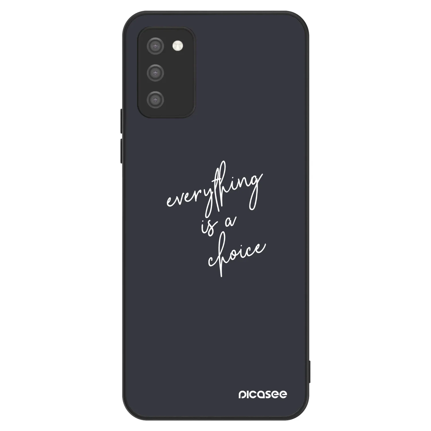 Picasee ULTIMATE CASE pentru Samsung Galaxy A02s A025G - Everything is a choice