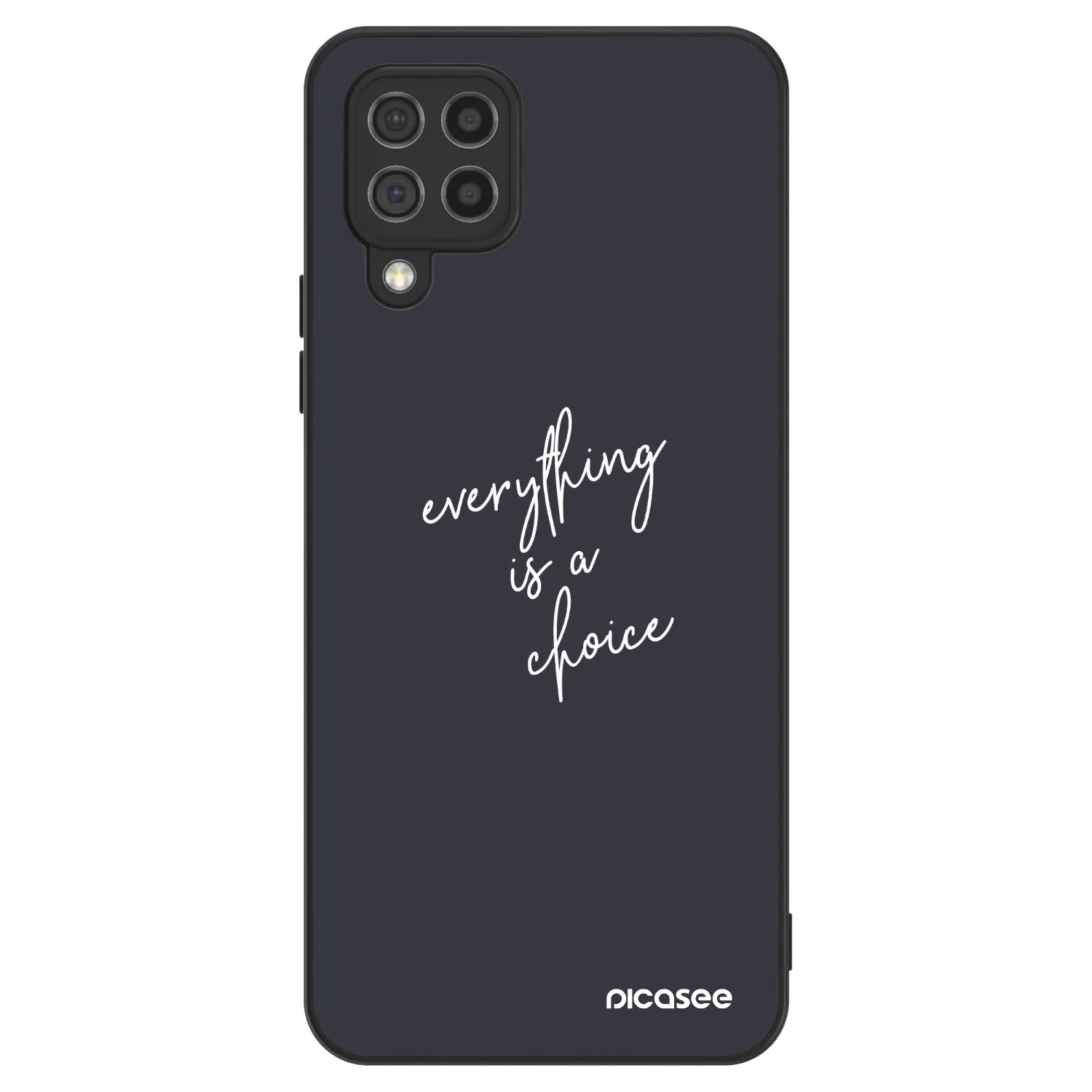 Picasee ULTIMATE CASE pentru Samsung Galaxy A22 A225F 4G - Everything is a choice