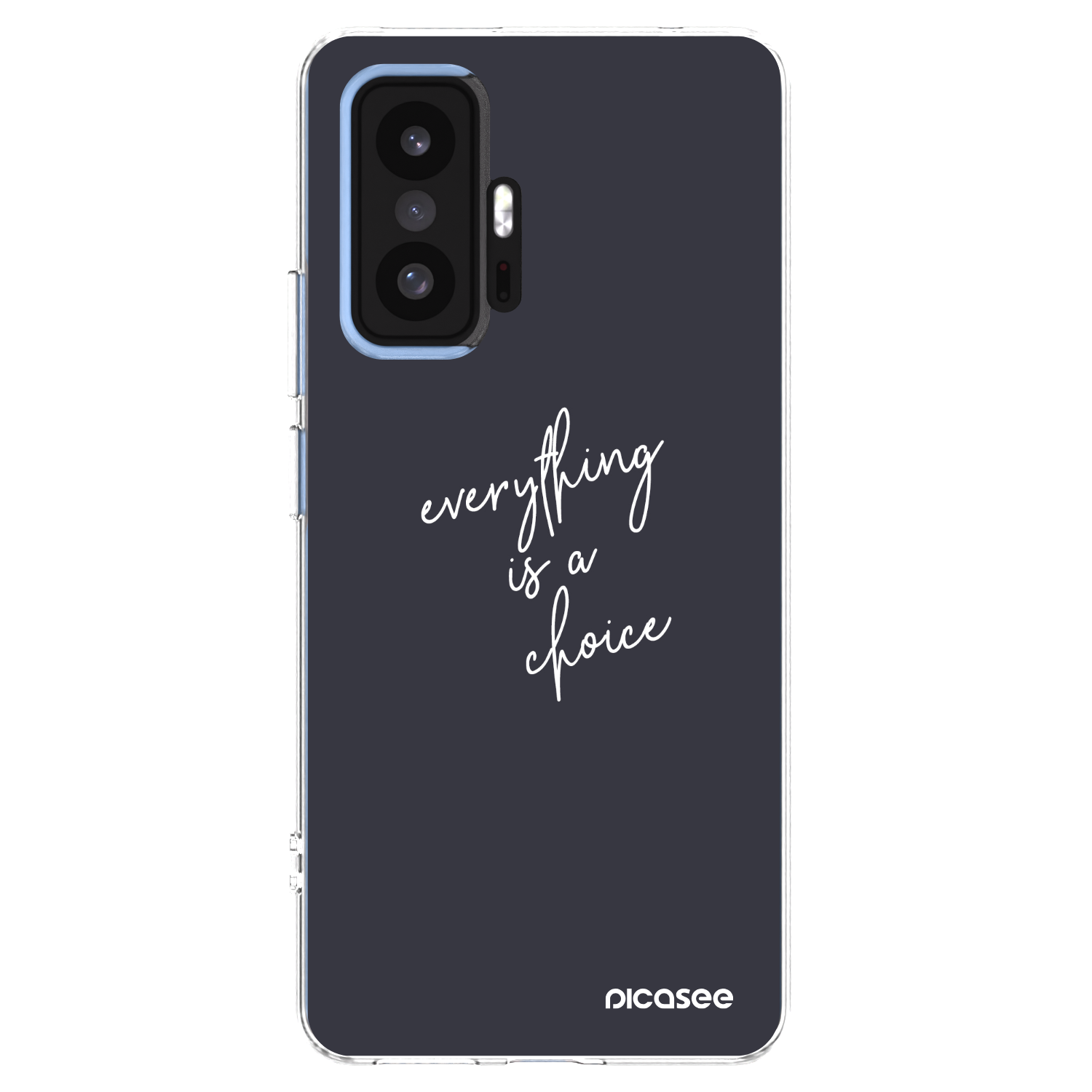 Picasee husă transparentă din silicon pentru Xiaomi 11T Pro - Everything is a choice