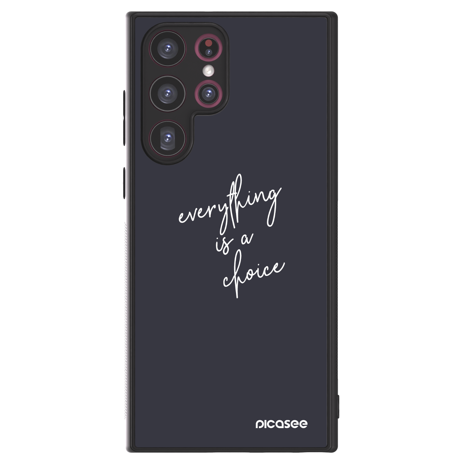 Picasee ULTIMATE CASE pentru Samsung Galaxy S22 Ultra 5G - Everything is a choice