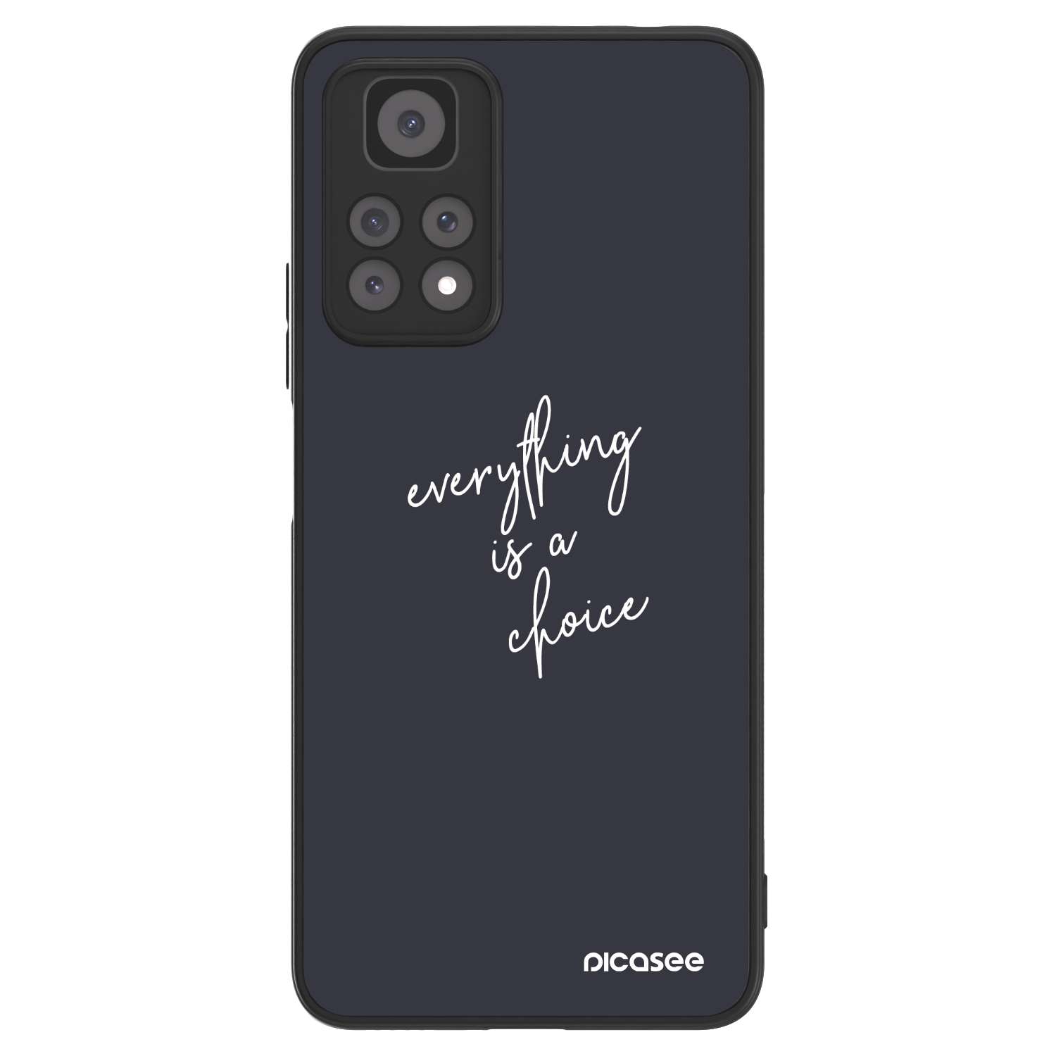 Picasee ULTIMATE CASE pentru Xiaomi Redmi Note 11 Pro 5G - Everything is a choice
