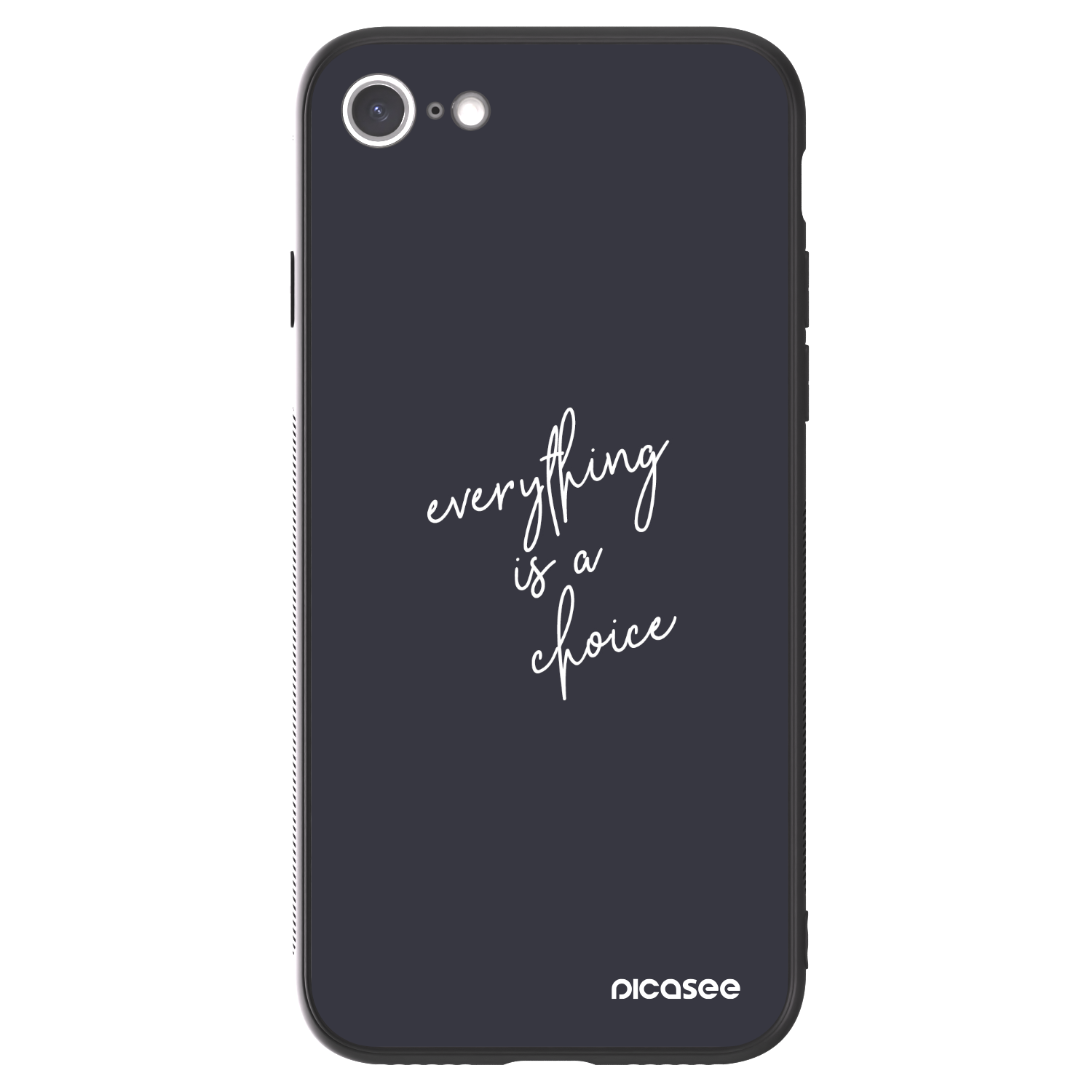 Picasee ULTIMATE CASE pentru Apple iPhone SE 2022 - Everything is a choice