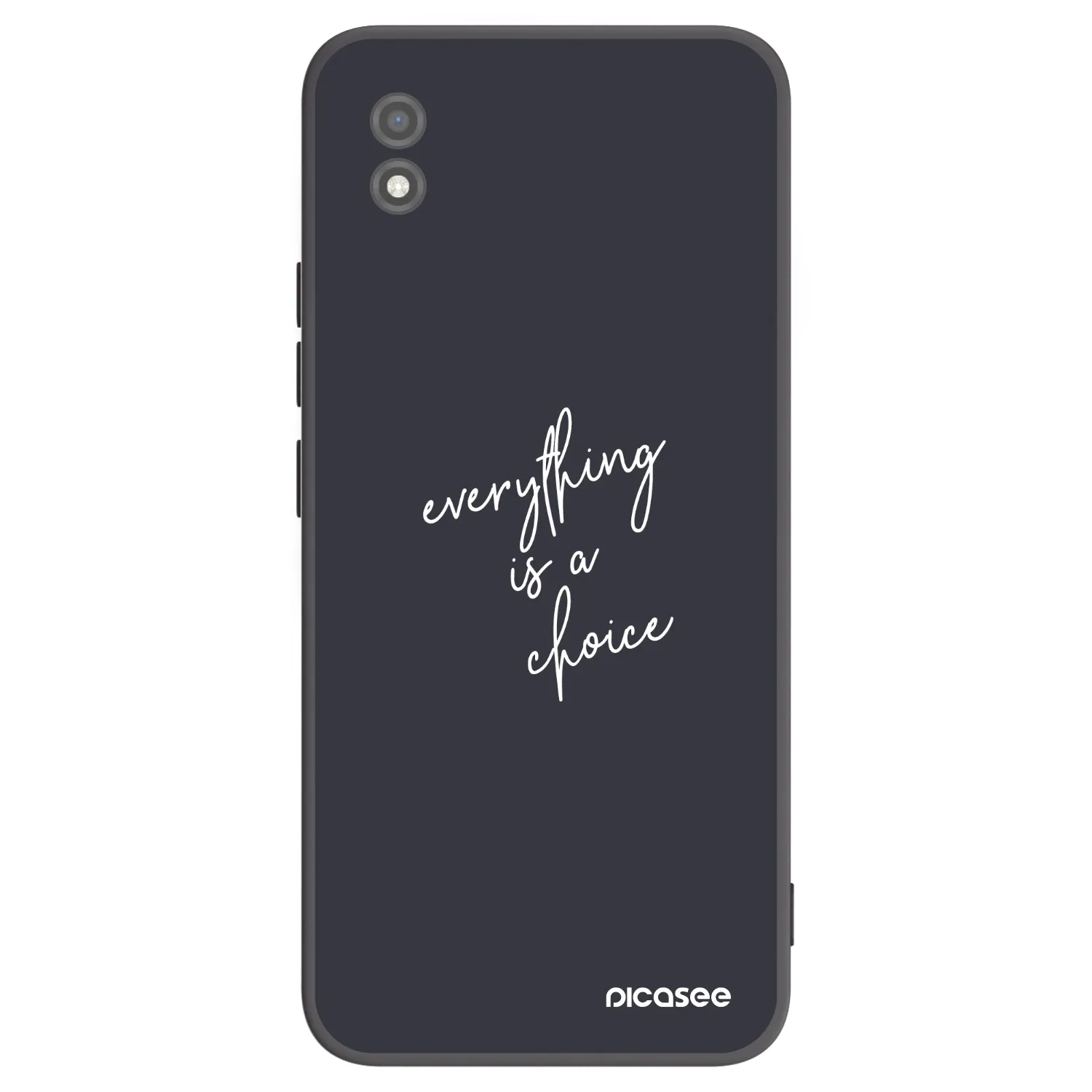 Picasee husă neagră din silicon pentru Realme C11 (2021) - Everything is a choice