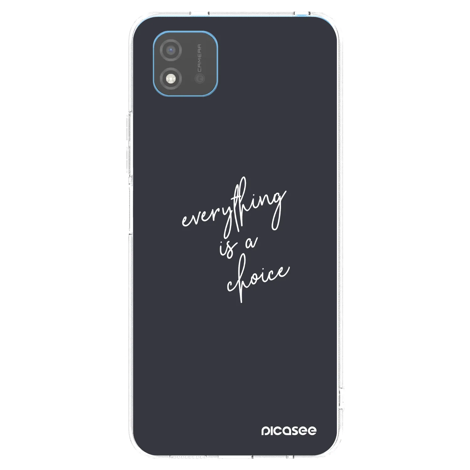 Picasee husă transparentă din silicon pentru Realme C11 (2021) - Everything is a choice