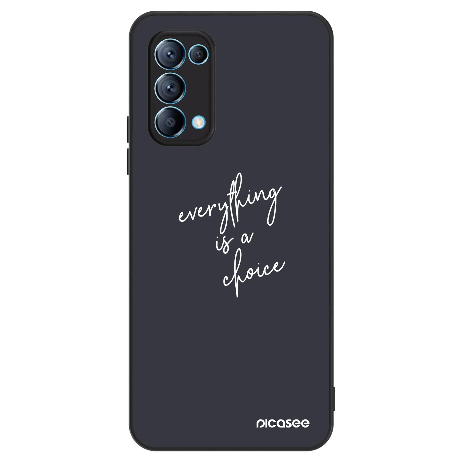 Picasee ULTIMATE CASE pentru OPPO Reno 5 5G - Everything is a choice