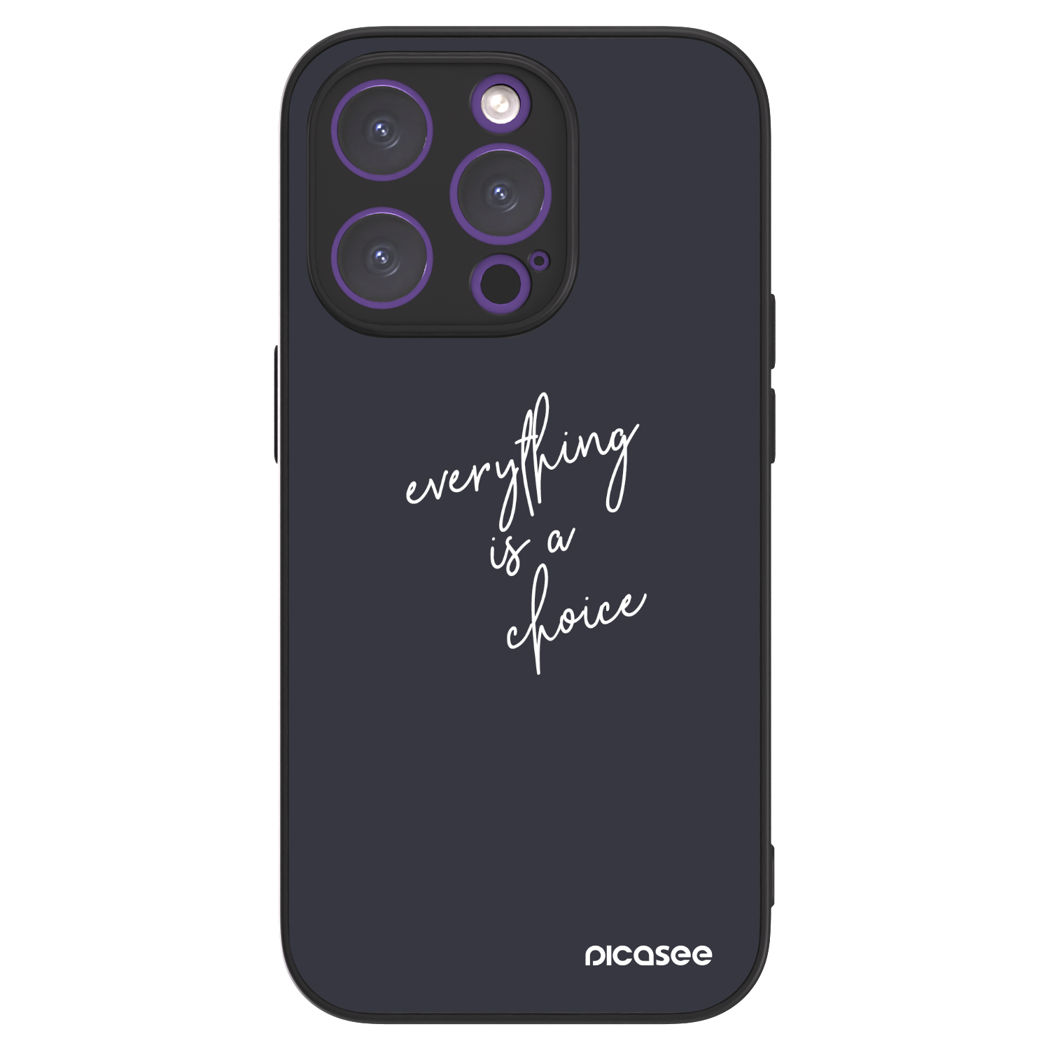 Picasee ULTIMATE CASE pentru Apple iPhone 14 Pro - Everything is a choice