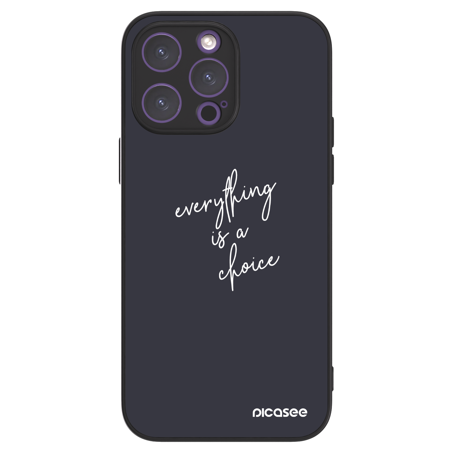 Picasee ULTIMATE CASE pentru Apple iPhone 14 Pro Max - Everything is a choice