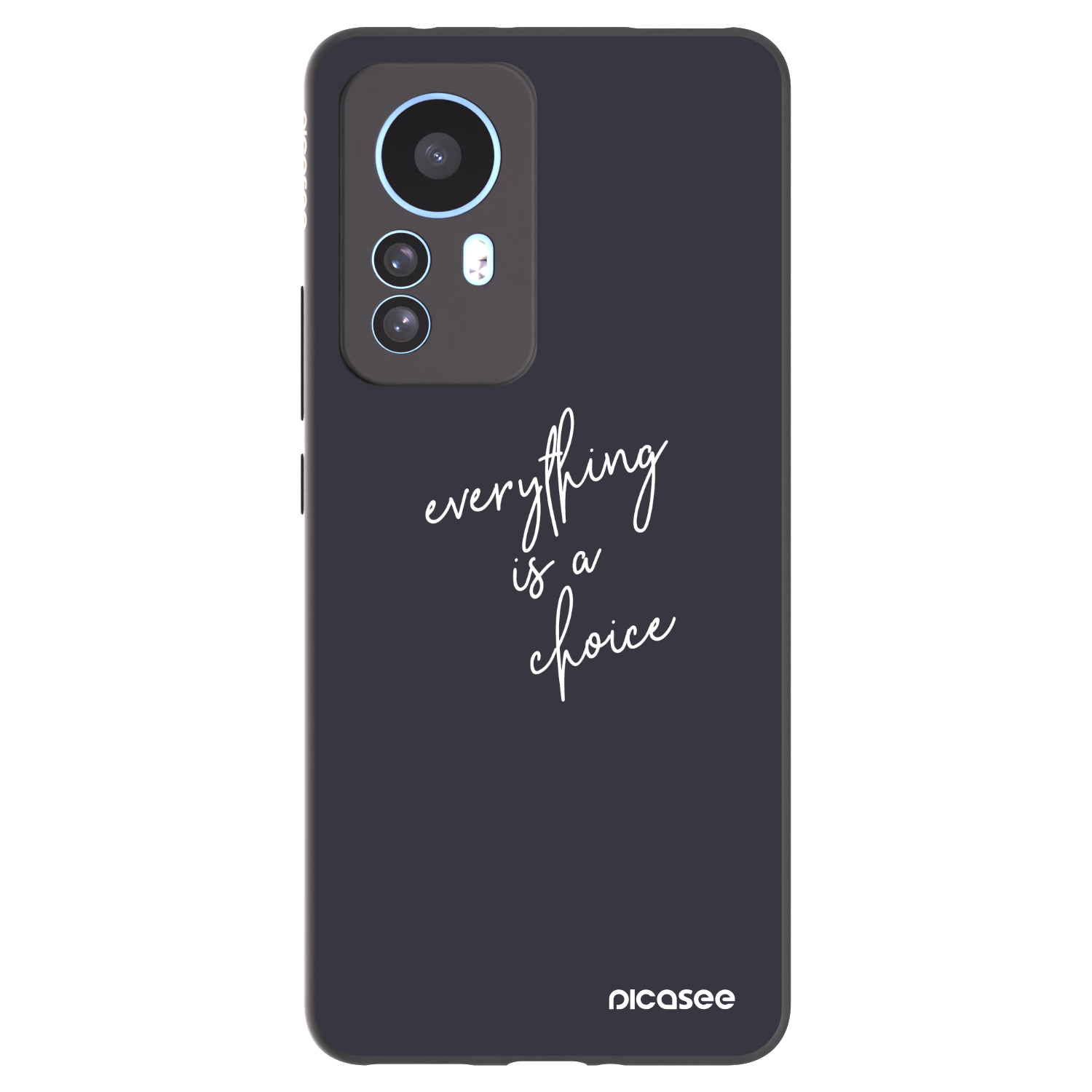 Picasee husă neagră din silicon pentru Xiaomi 12T Pro - Everything is a choice