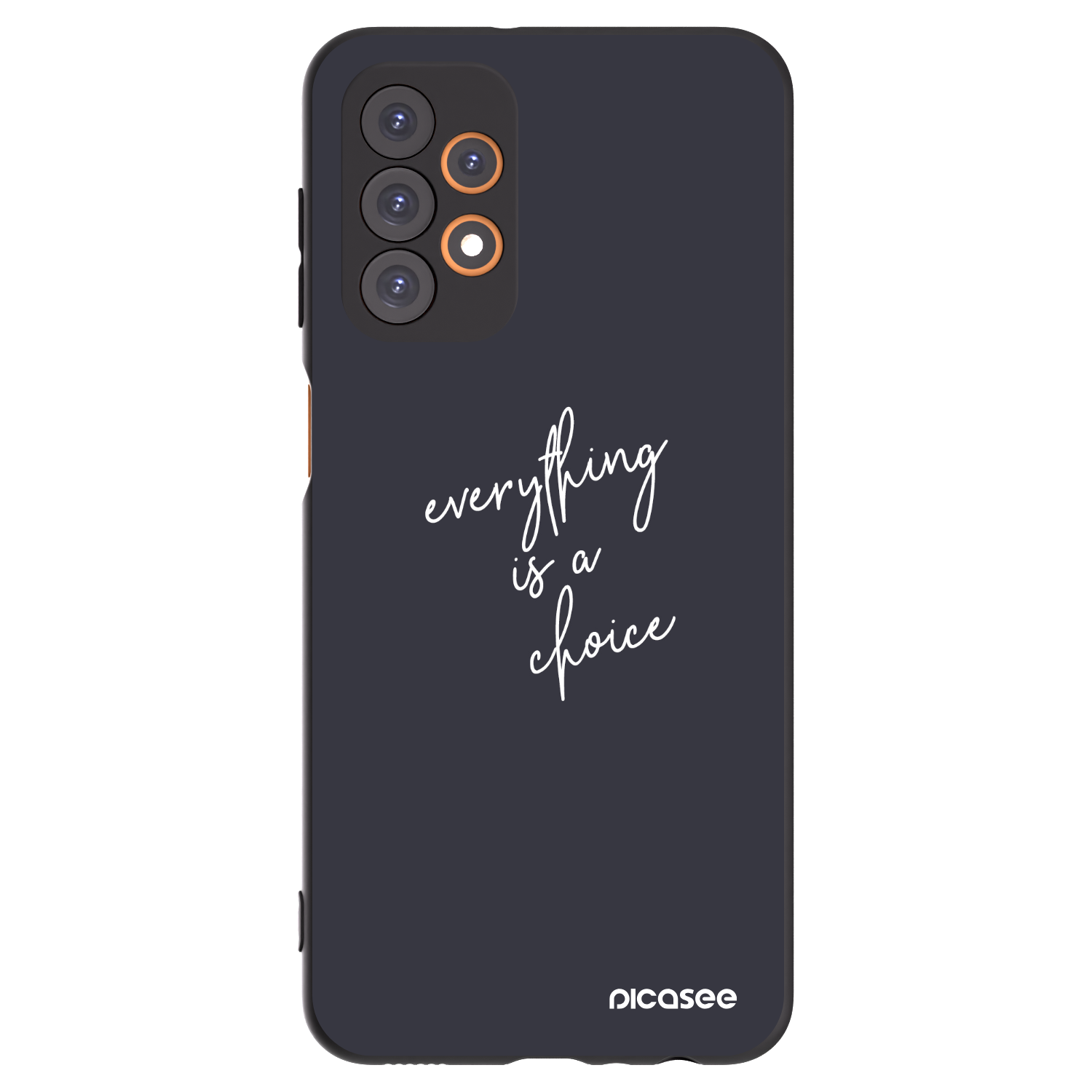 Picasee husă neagră din silicon pentru Samsung Galaxy A23 A235F 4G - Everything is a choice
