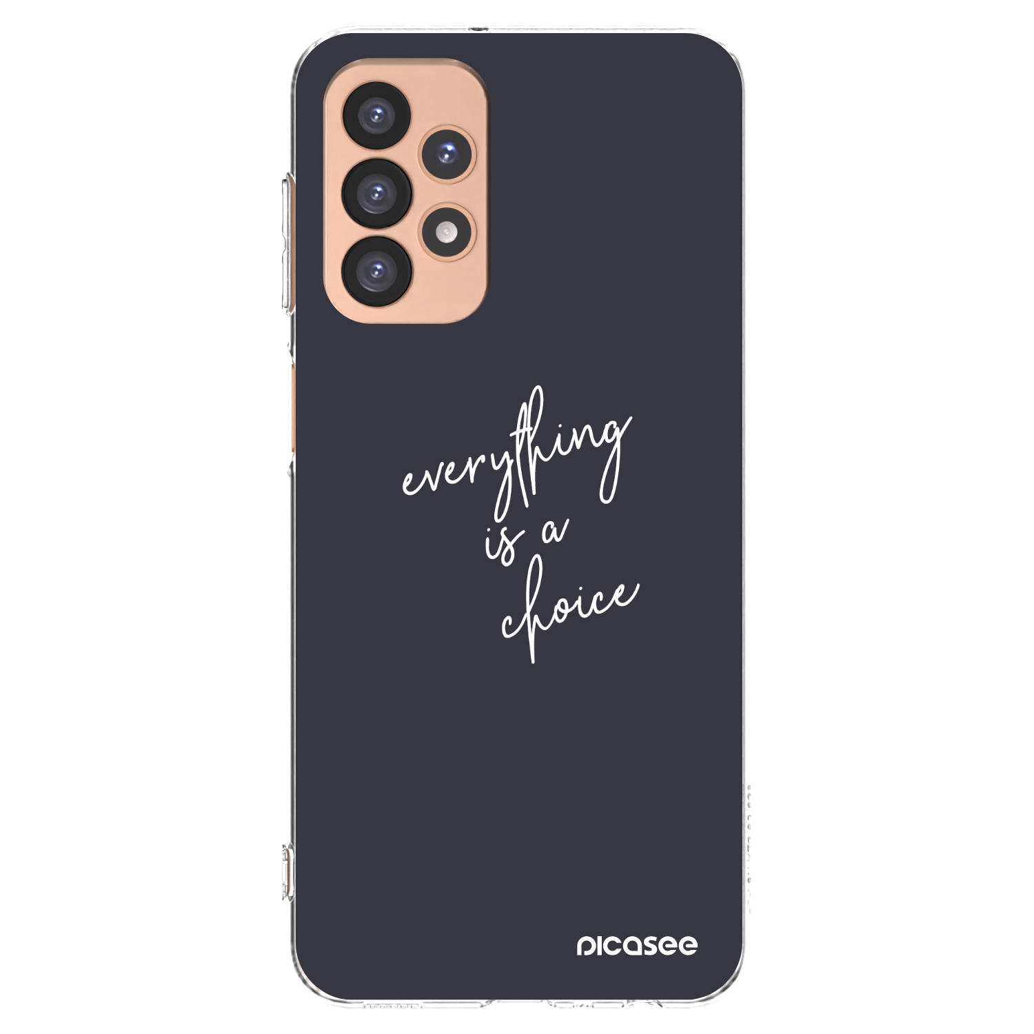 Picasee husă transparentă din silicon pentru Samsung Galaxy A23 A236B 5G - Everything is a choice