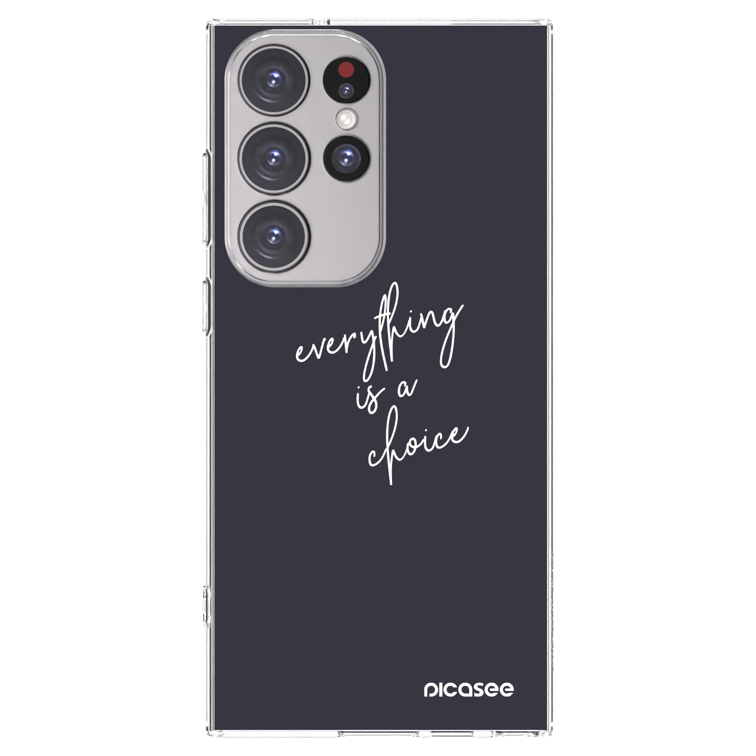 Picasee husă transparentă din silicon pentru Samsung Galaxy S23 Ultra 5G - Everything is a choice