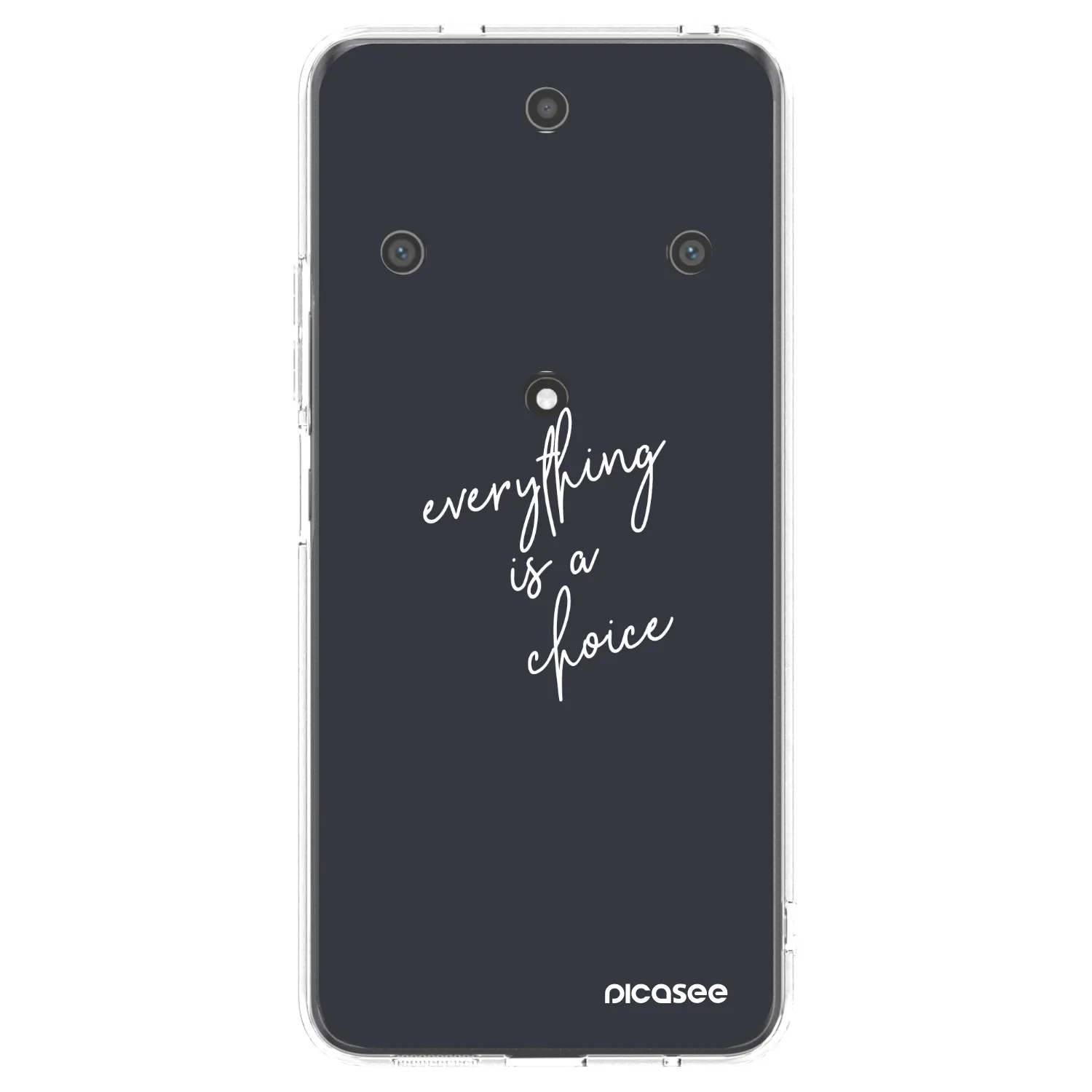 Picasee husă transparentă din silicon pentru Honor Magic5 Lite 5G - Everything is a choice