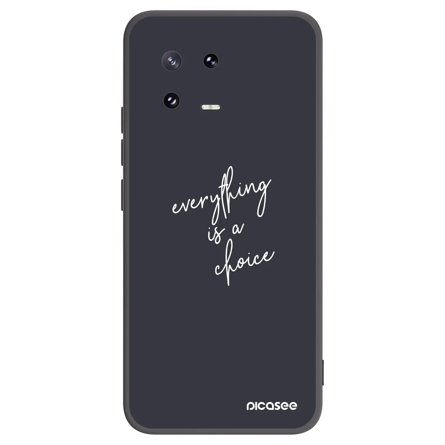 Picasee husă neagră din silicon pentru Xiaomi 13 Pro - Everything is a choice