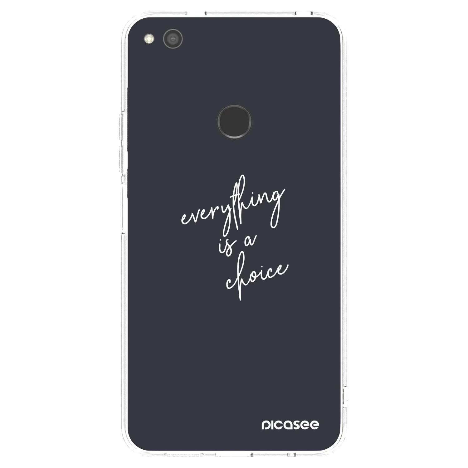Picasee husă transparentă din silicon pentru Huawei P9 Lite 2017 - Everything is a choice