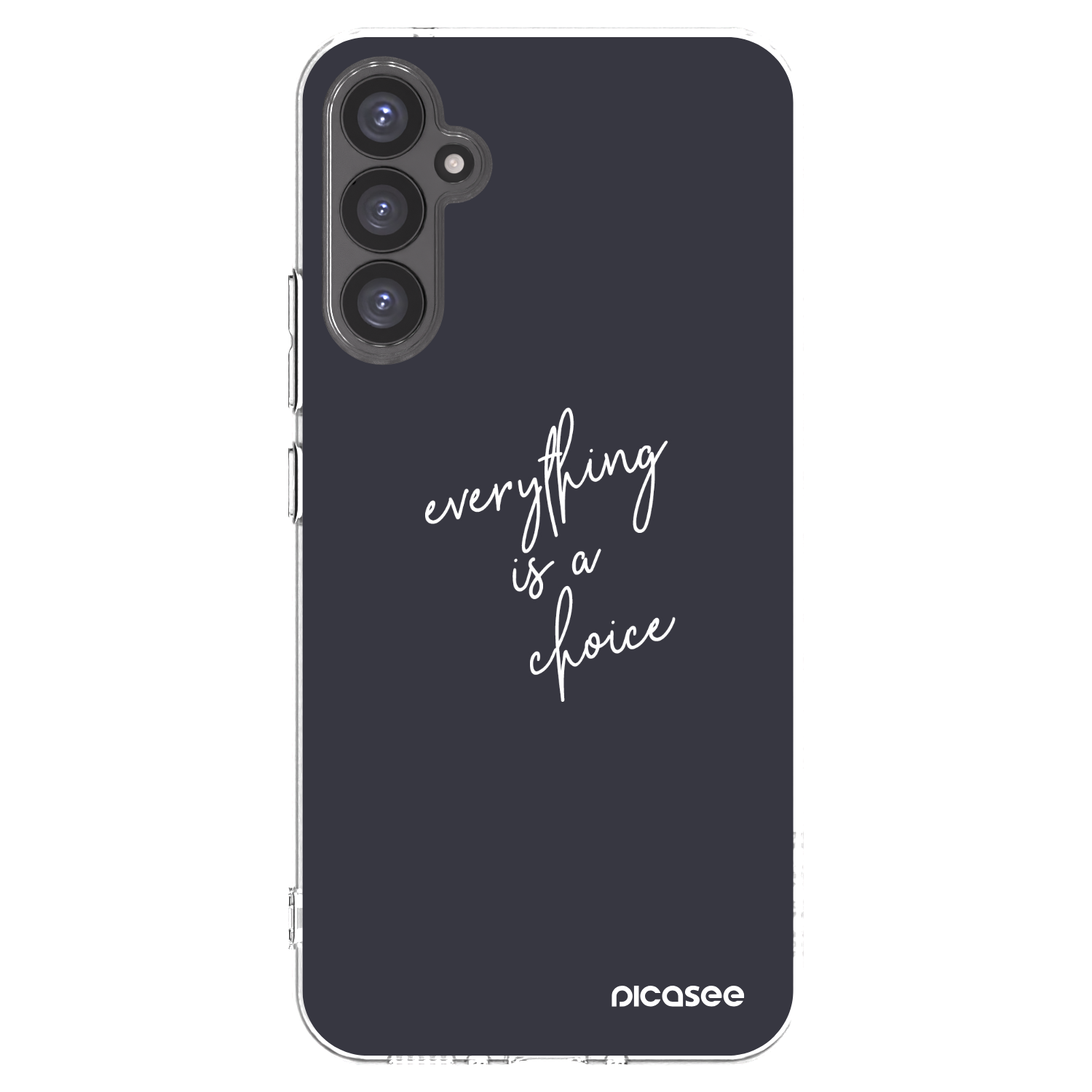 Picasee husă transparentă din silicon pentru Samsung Galaxy A34 5G A346B - Everything is a choice