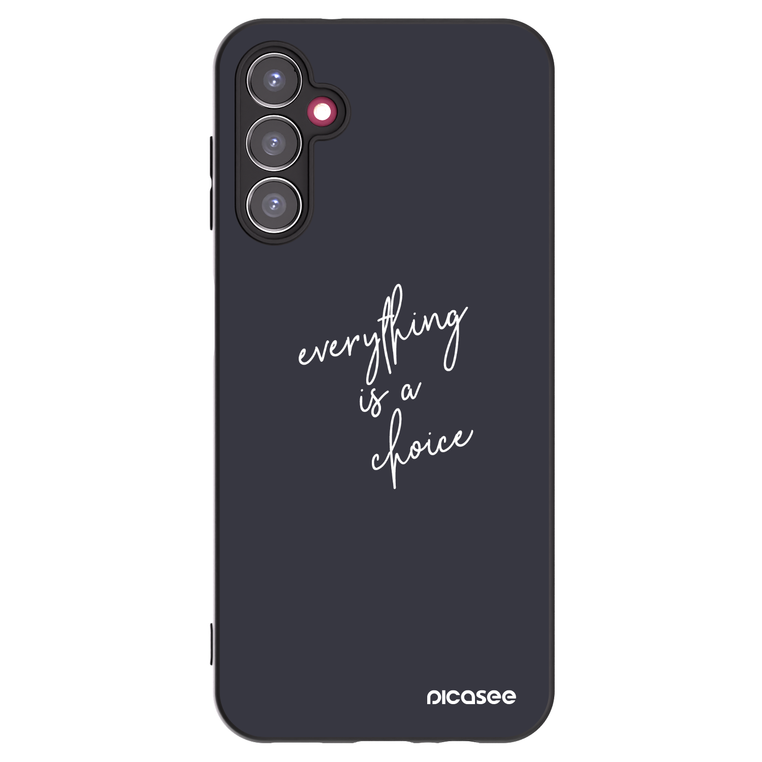 Picasee husă neagră din silicon pentru Samsung Galaxy A14 5G A146P - Everything is a choice