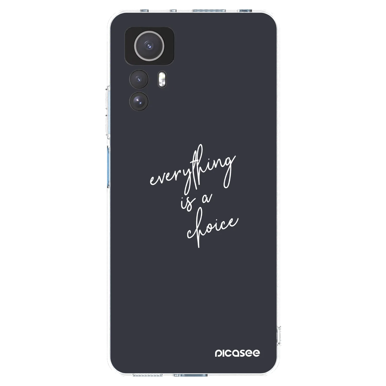 Picasee husă transparentă din silicon pentru Xiaomi Redmi Note 12S - Everything is a choice