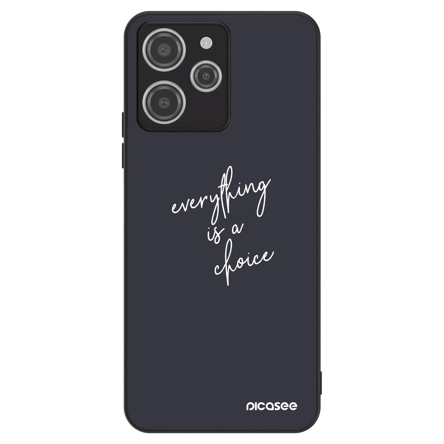 Picasee ULTIMATE CASE pentru Xiaomi Redmi 12 4G - Everything is a choice