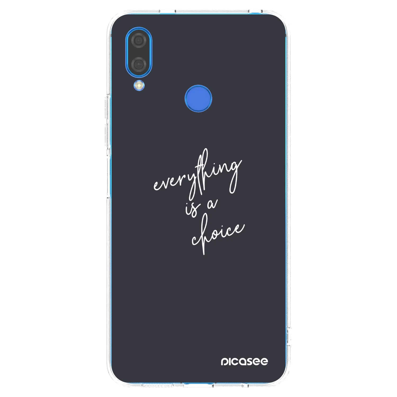 Picasee husă transparentă din silicon pentru Huawei Nova 3i - Everything is a choice