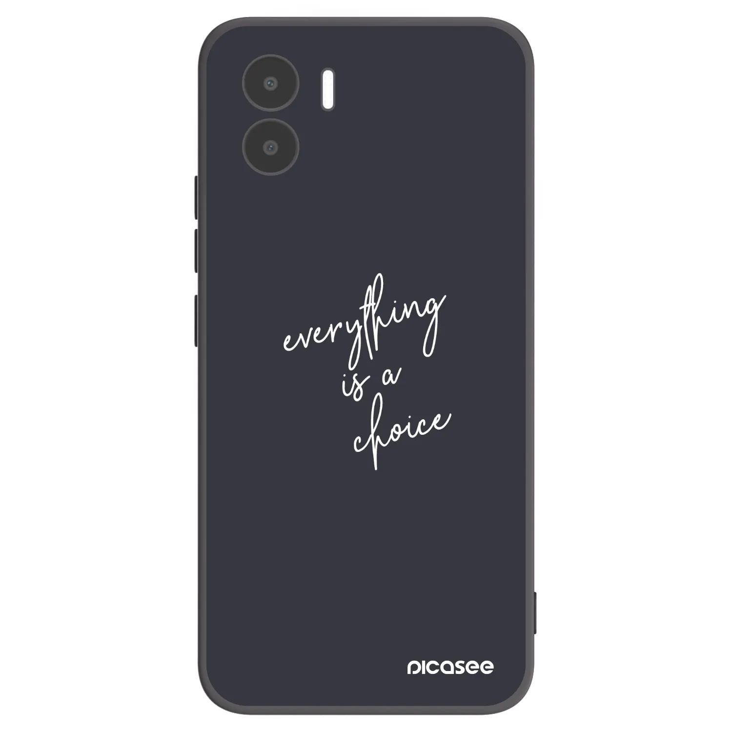 Picasee husă neagră din silicon pentru Xiaomi Redmi A2 - Everything is a choice