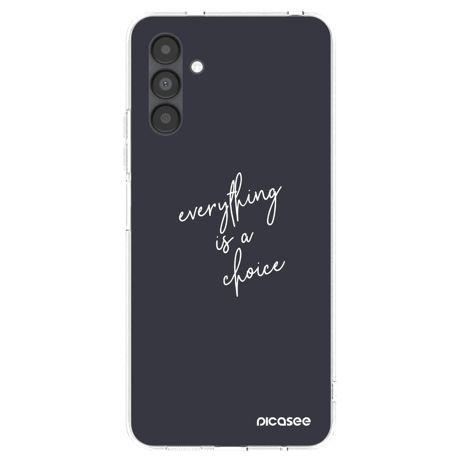 Picasee husă transparentă din silicon pentru Samsung Galaxy A04s A047F - Everything is a choice