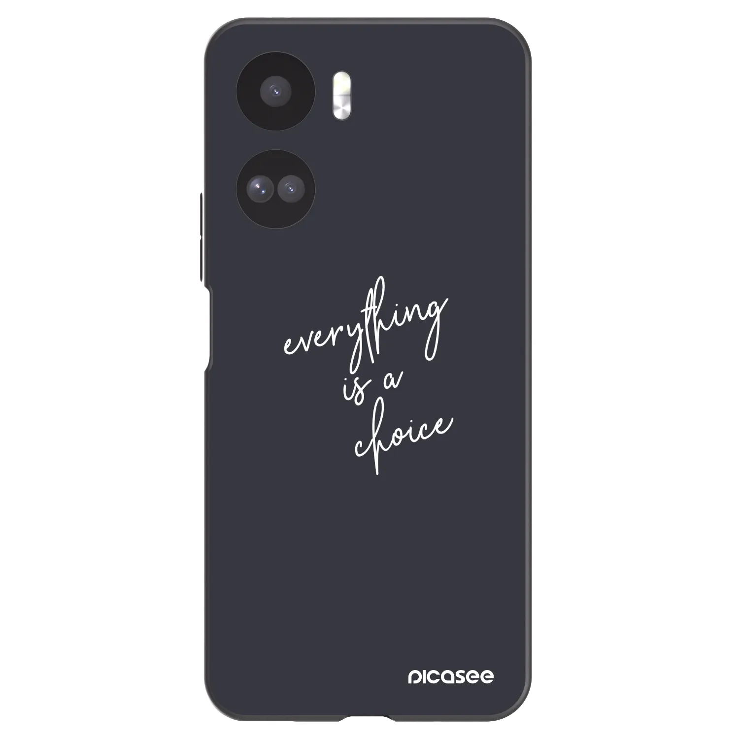 Picasee husă neagră din silicon pentru Honor 90 Lite 5G - Everything is a choice