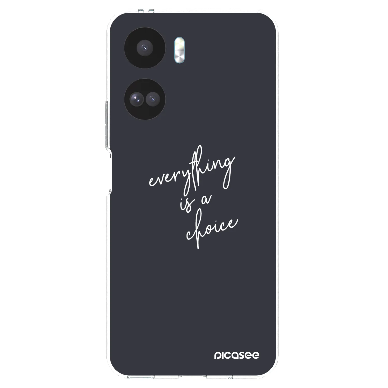 Picasee husă transparentă din silicon pentru Honor 90 Lite 5G - Everything is a choice