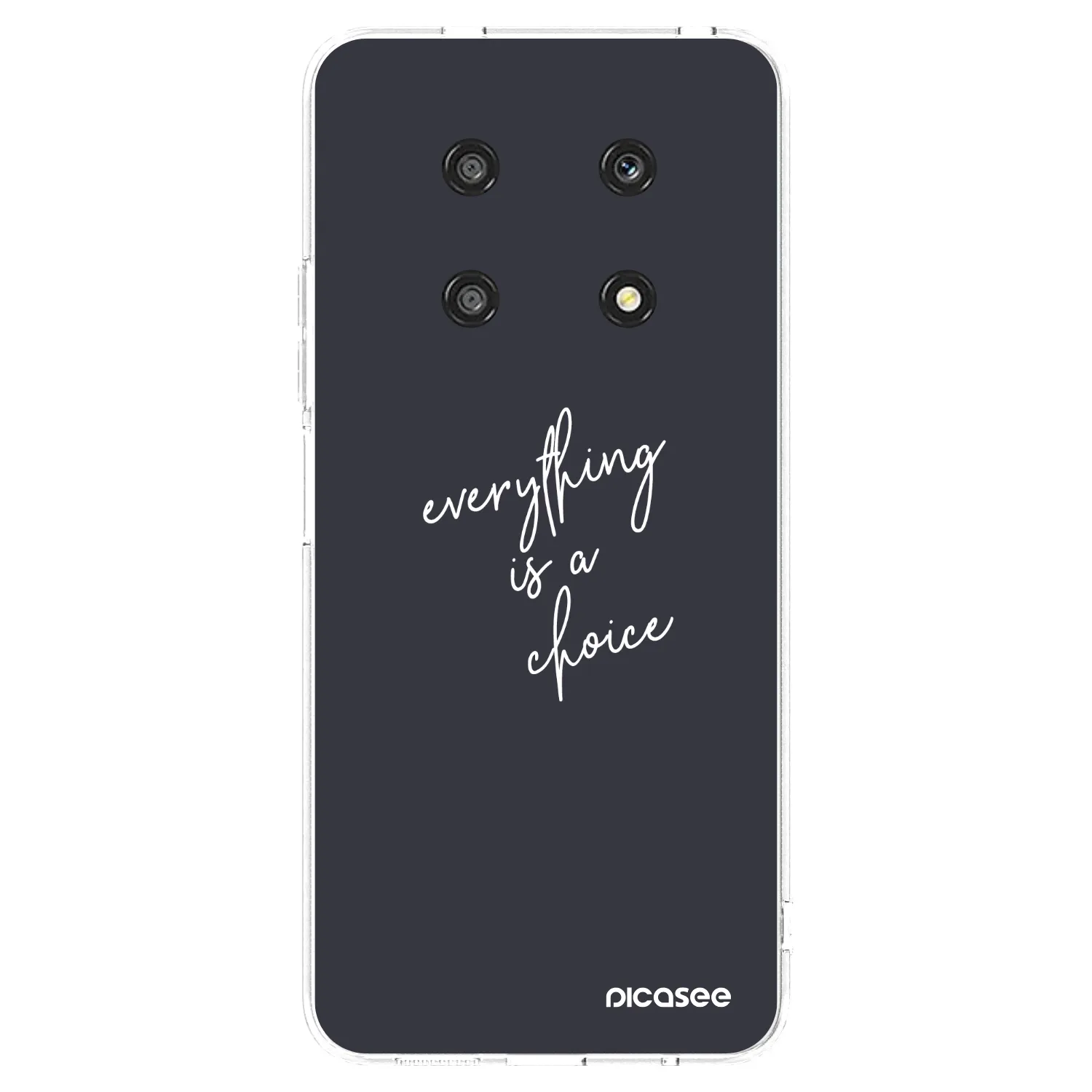 Picasee husă transparentă din silicon pentru Honor Magic4 Lite 5G - Everything is a choice