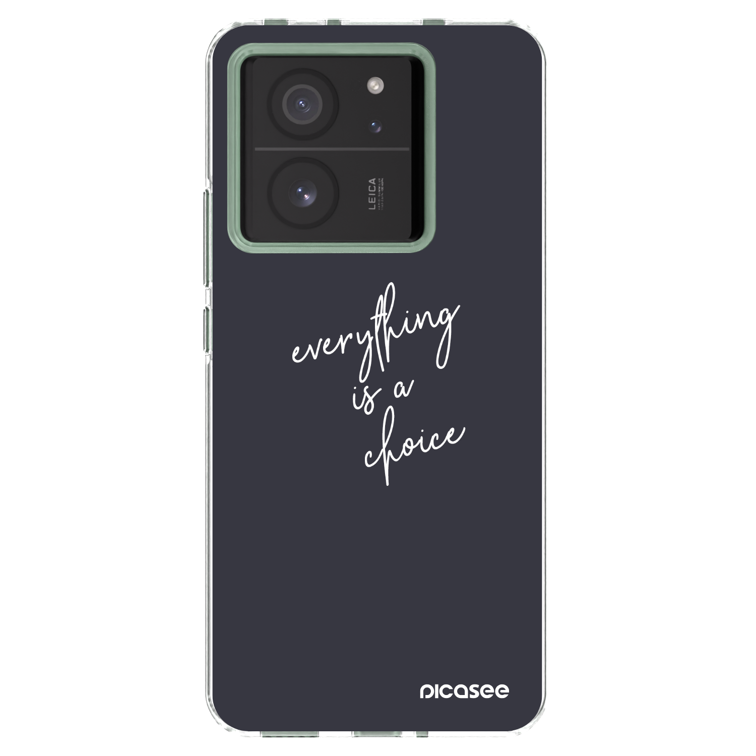 Picasee husă transparentă din silicon pentru Xiaomi 13T - Everything is a choice