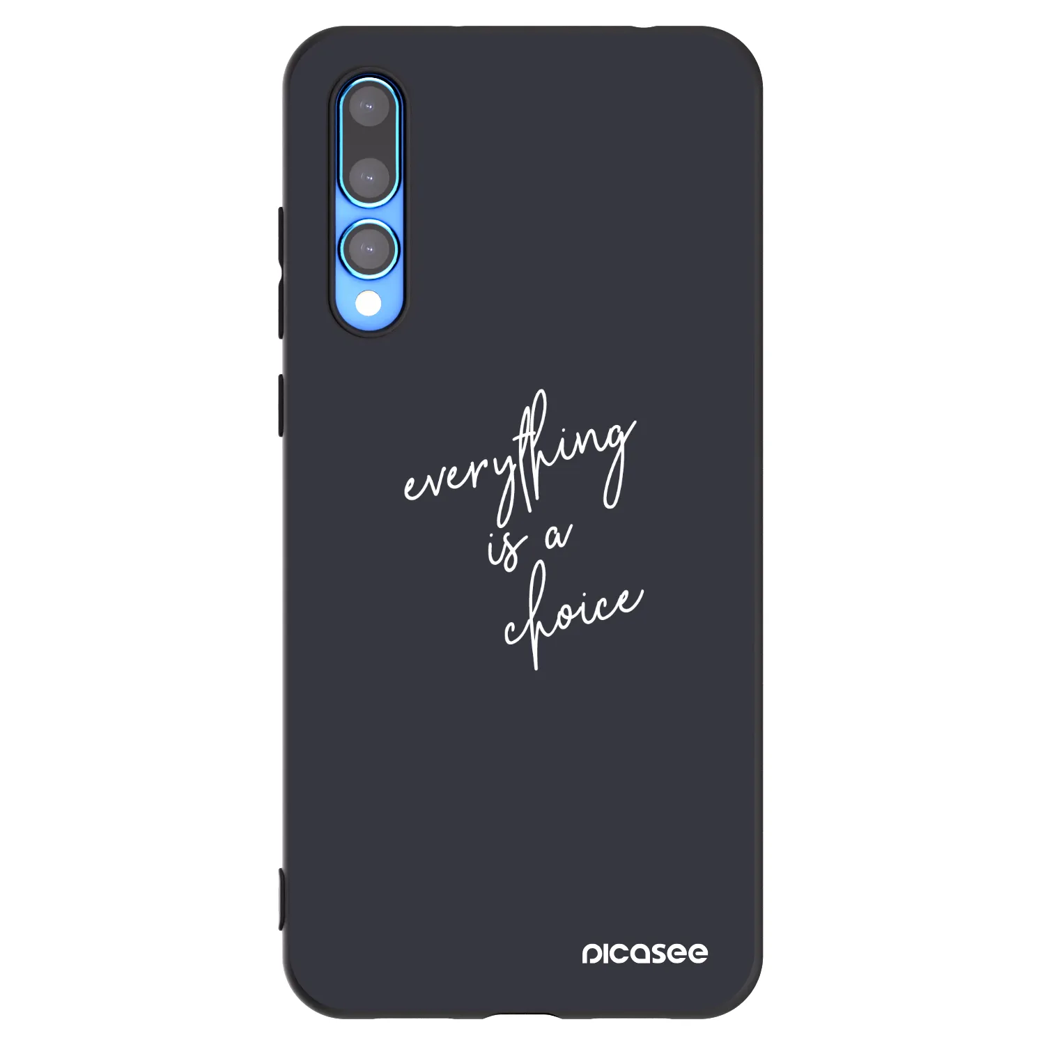 Picasee husă neagră din silicon pentru Huawei P20 Pro - Everything is a choice