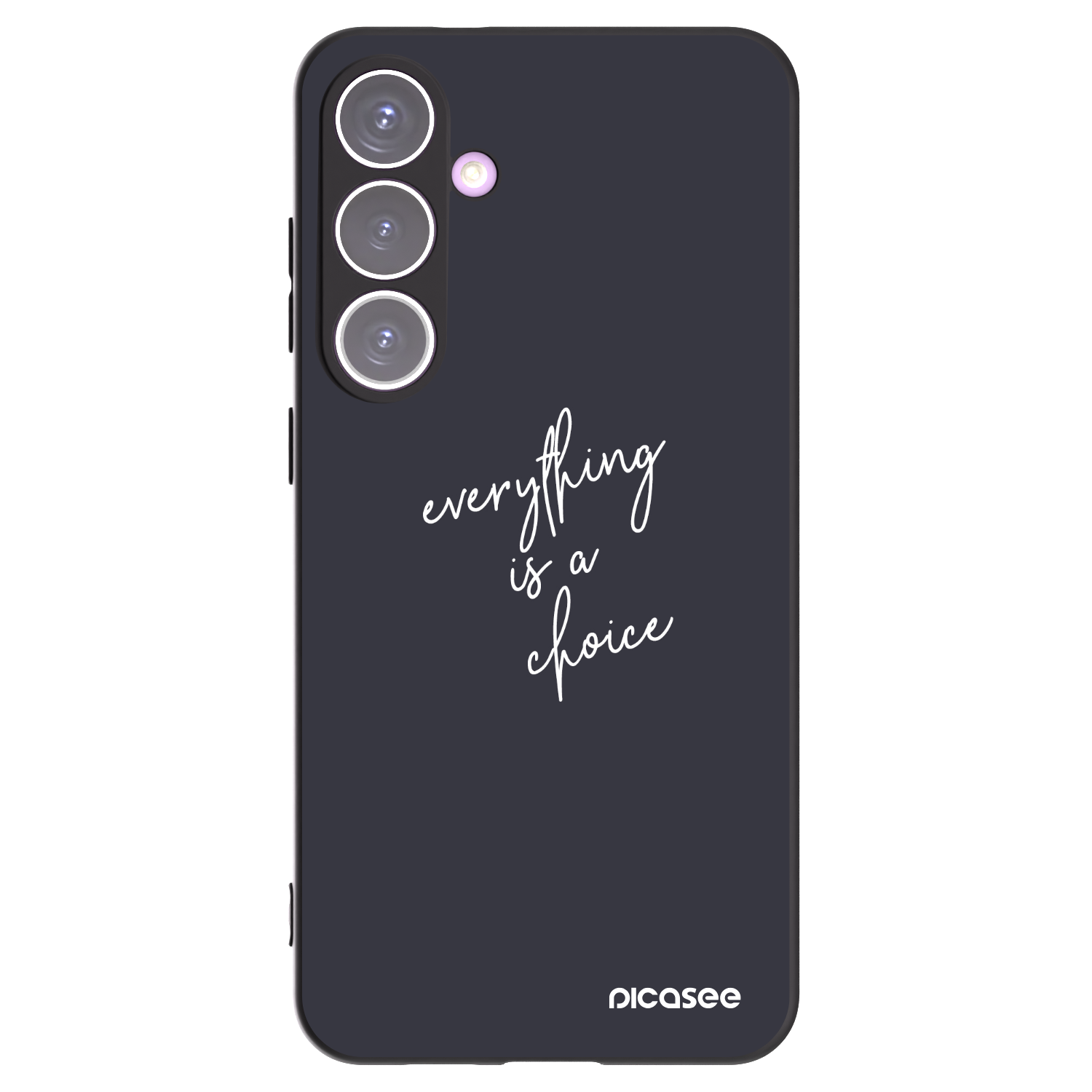Picasee husă neagră din silicon pentru Samsung Galaxy S24+ S926B 5G - Everything is a choice