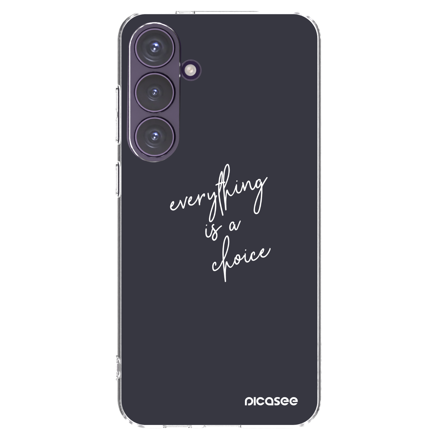 Picasee husă transparentă din silicon pentru Samsung Galaxy S24+ S926B 5G - Everything is a choice