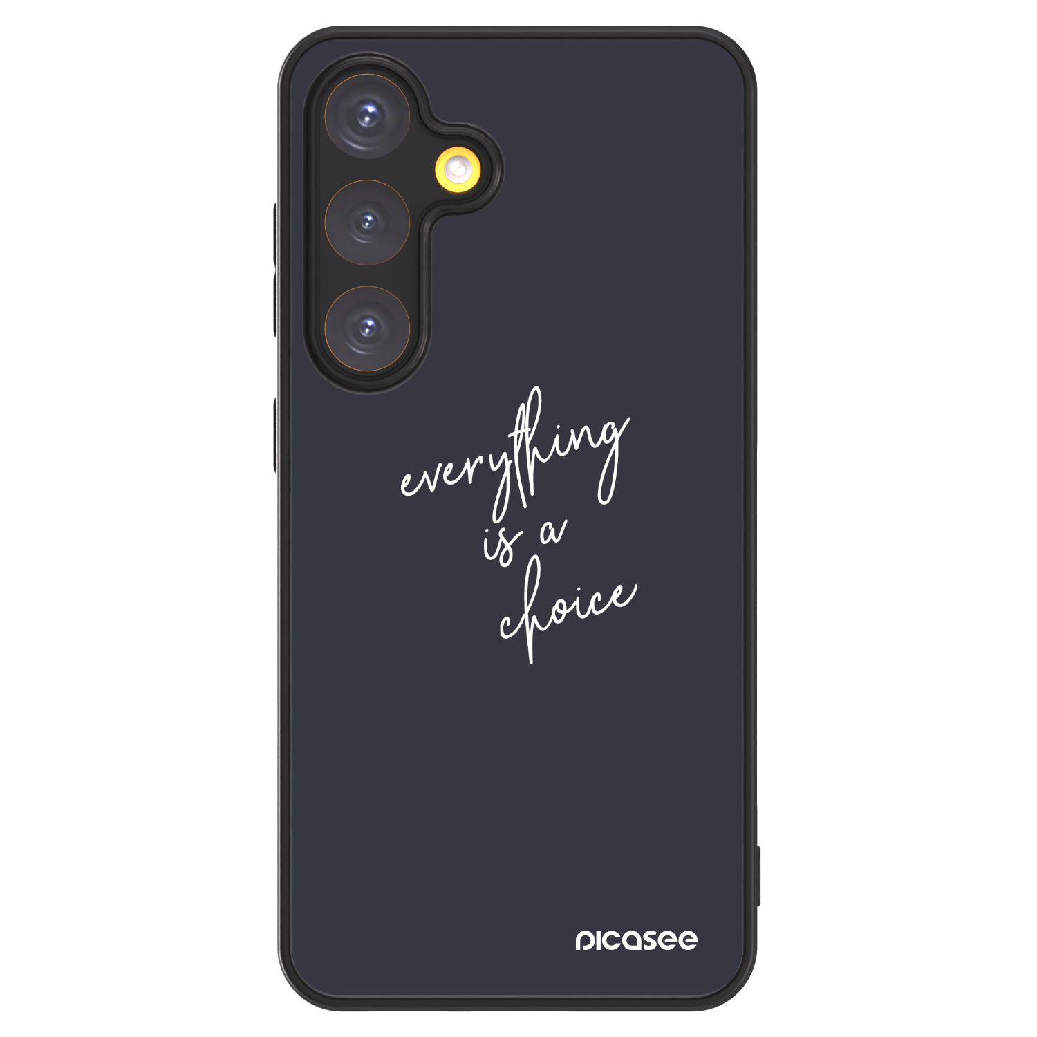 Picasee ULTIMATE CASE pentru Samsung Galaxy S24 S921B 5G - Everything is a choice