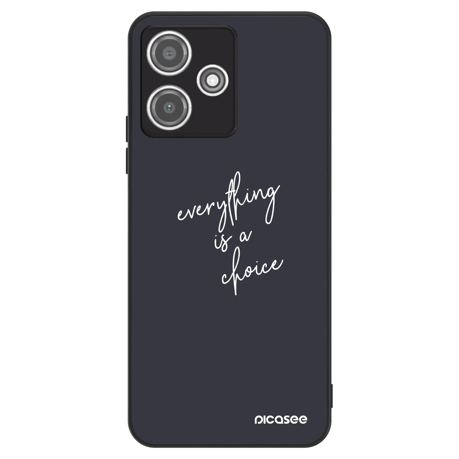 Picasee ULTIMATE CASE pentru Xiaomi Redmi 12 5G - Everything is a choice