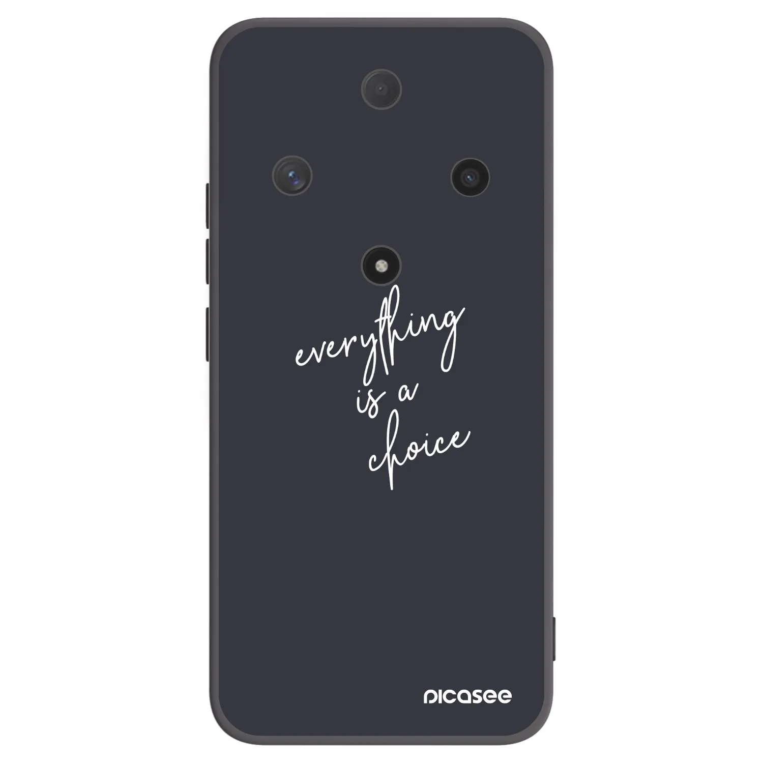 Picasee husă neagră din silicon pentru Honor Magic6 Lite 5G - Everything is a choice
