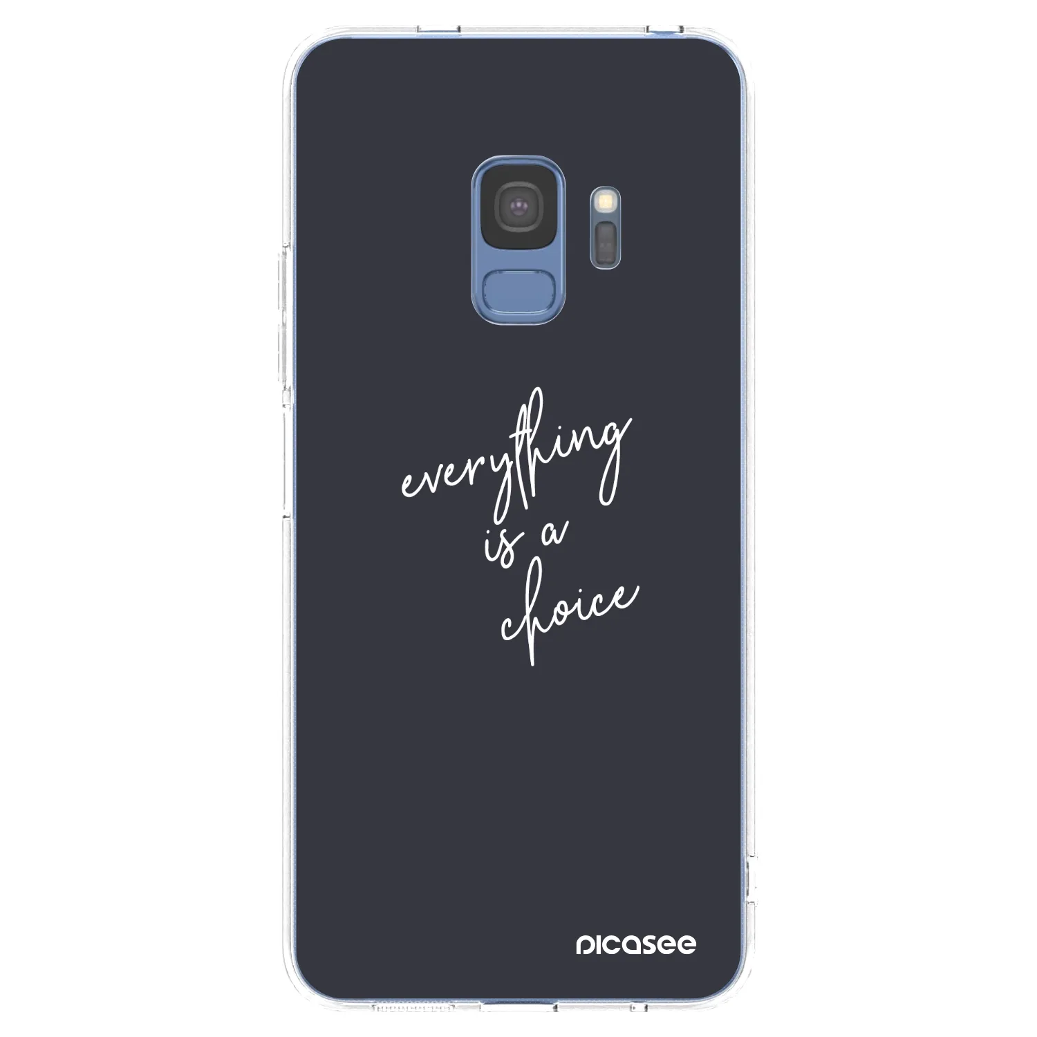 Picasee husă transparentă din silicon pentru Samsung Galaxy S9 G960F - Everything is a choice