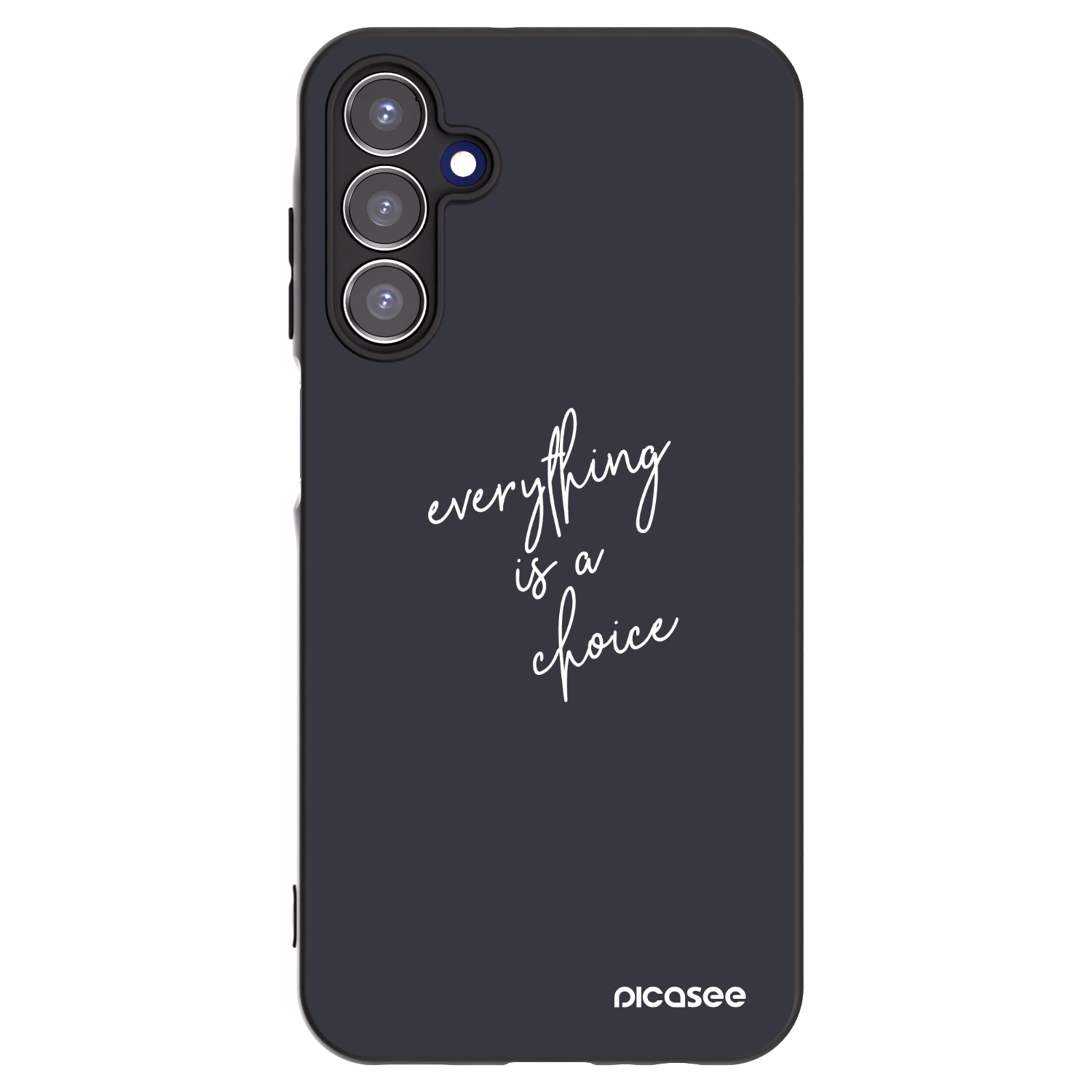 Picasee husă neagră din silicon pentru Samsung Galaxy A15 A156B 5G - Everything is a choice